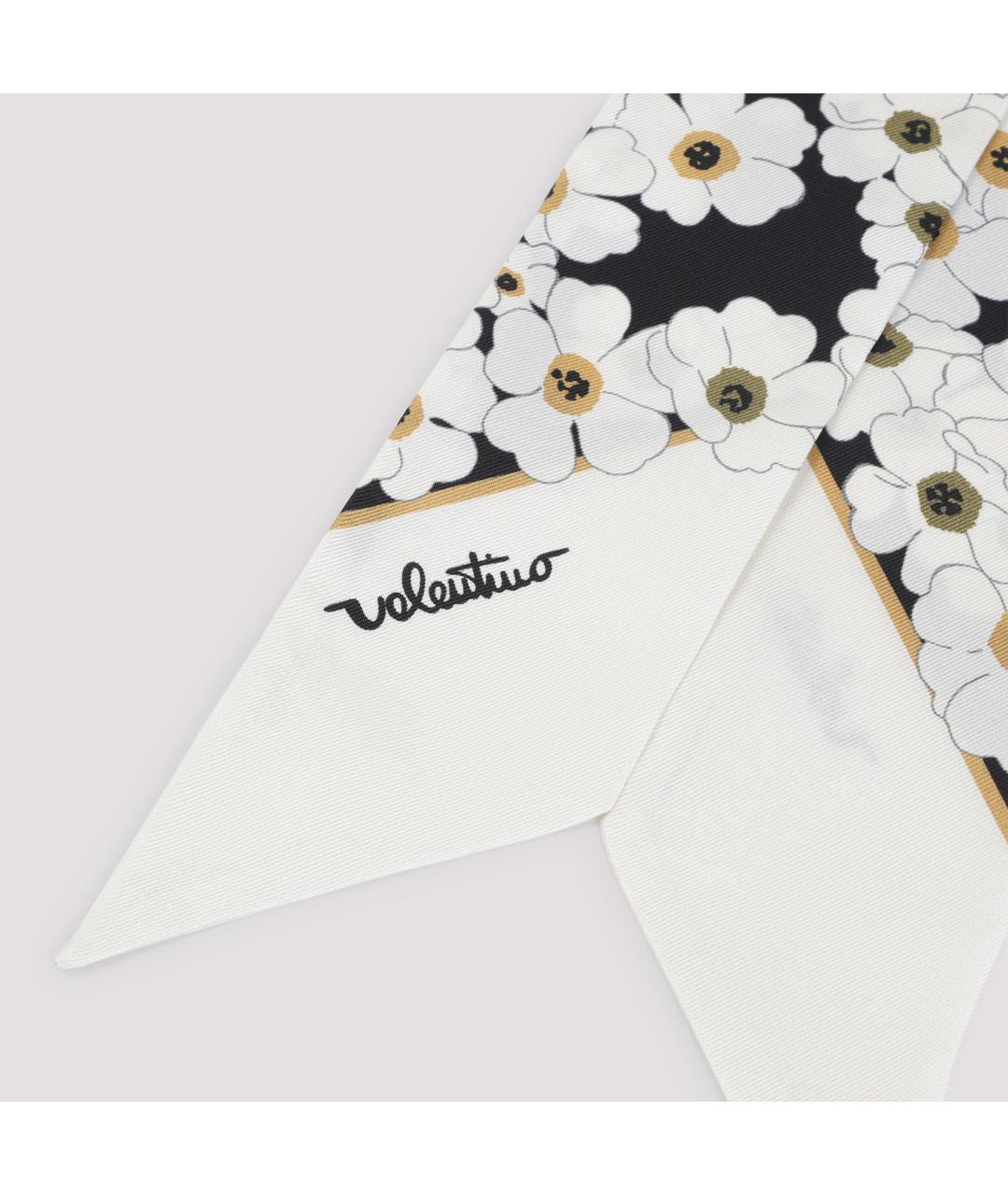 VALENTINO Мульти шелковый шарф, фото 3