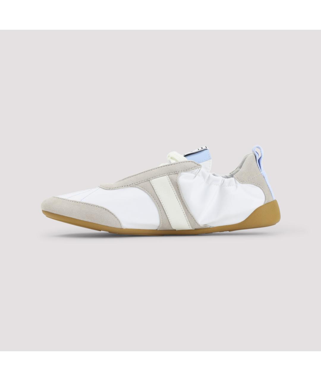 CHLOE Белые текстильные кроссовки, фото 2