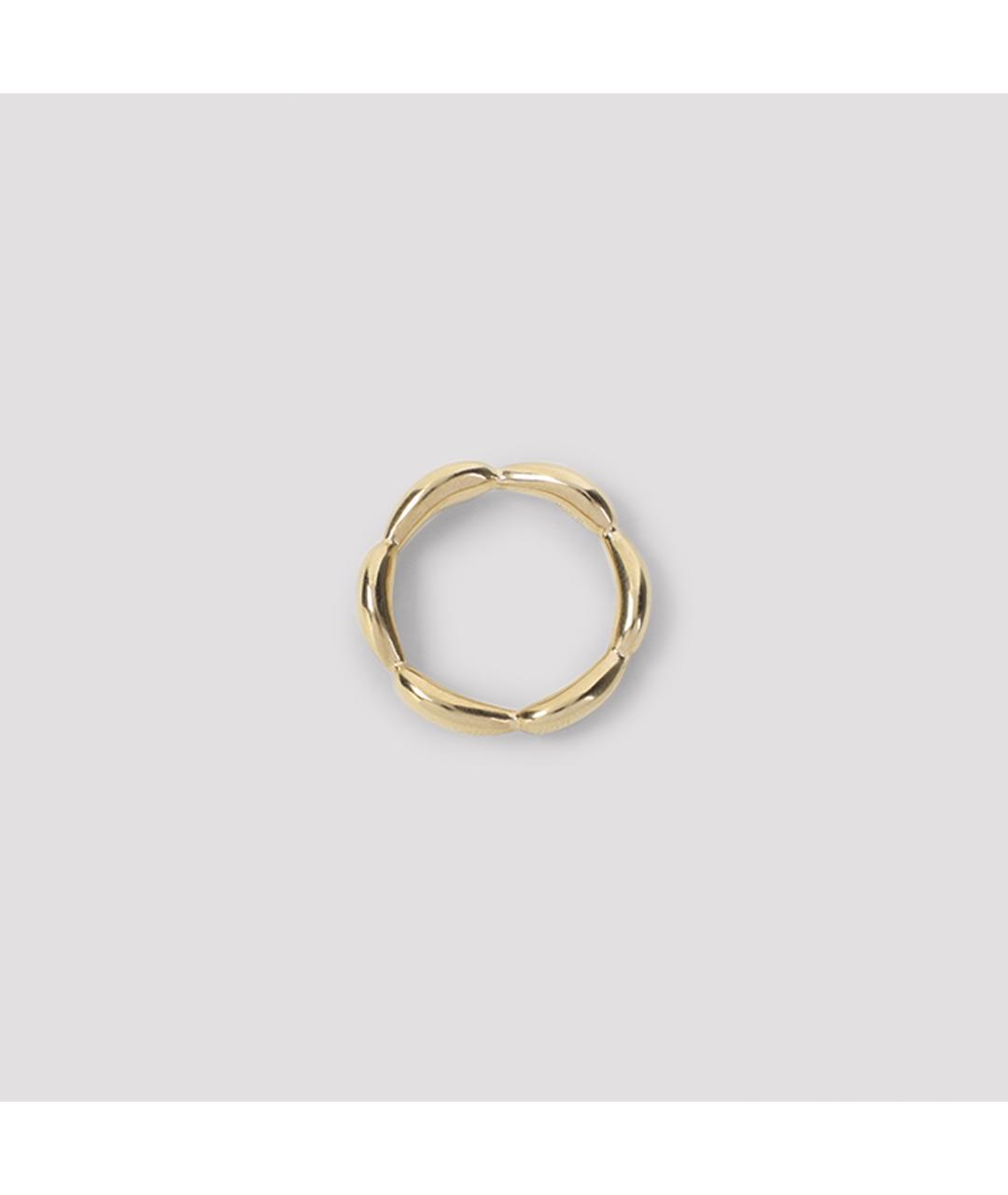 CHLOE Золотое металлическое кольцо, фото 4