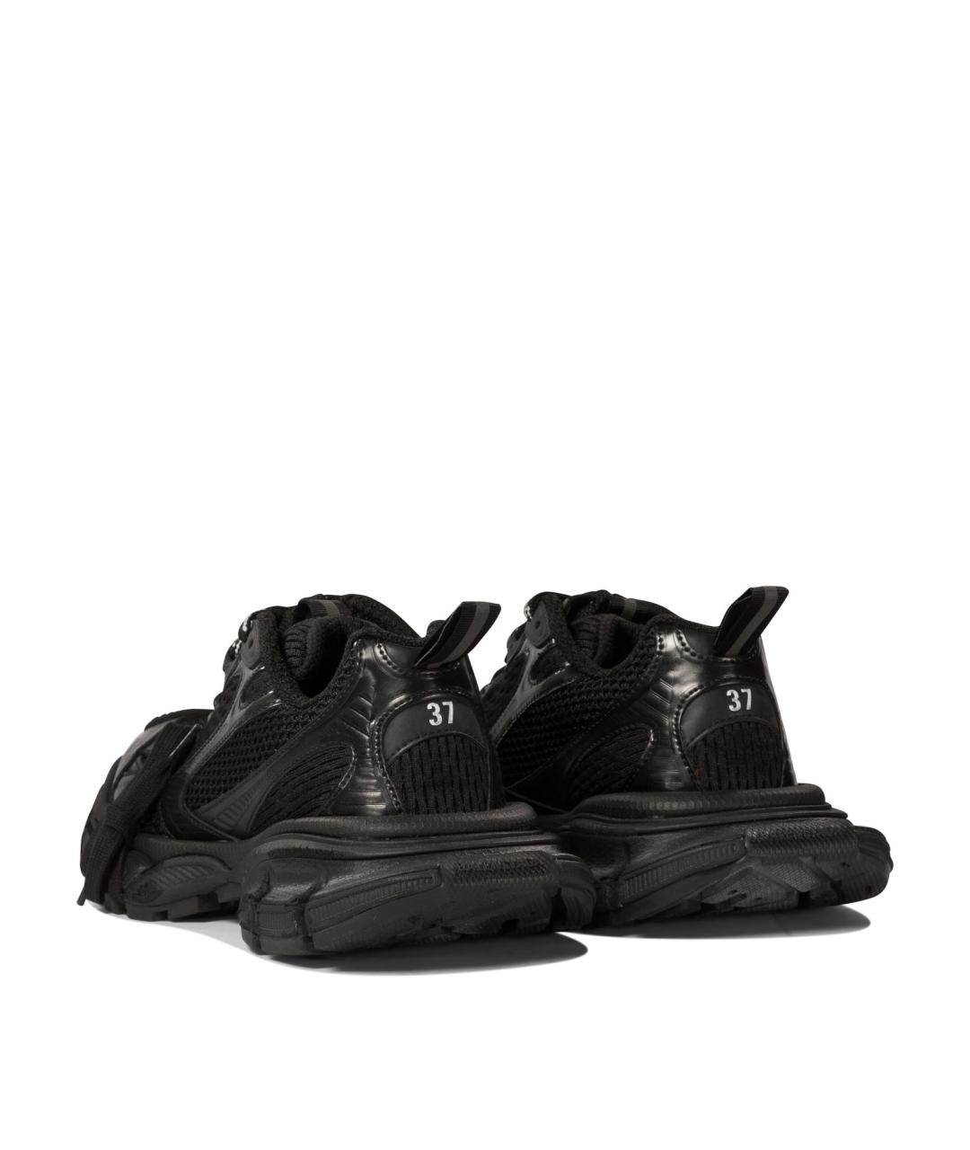 BALENCIAGA Черные текстильные кроссовки, фото 4