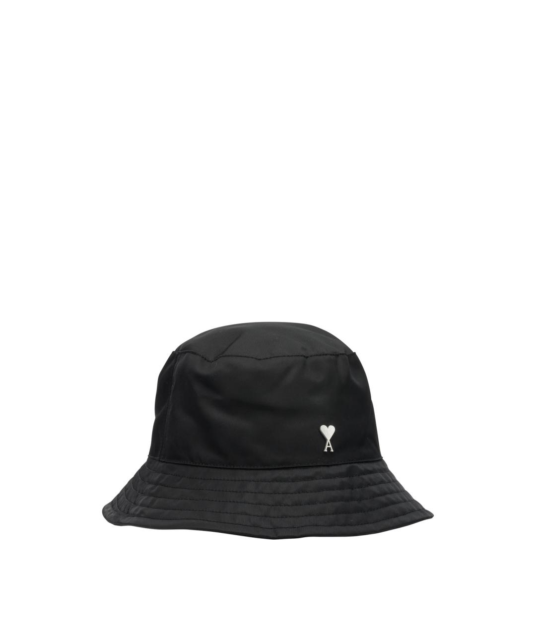Ami Paris Черная хлопковая панама, фото 2