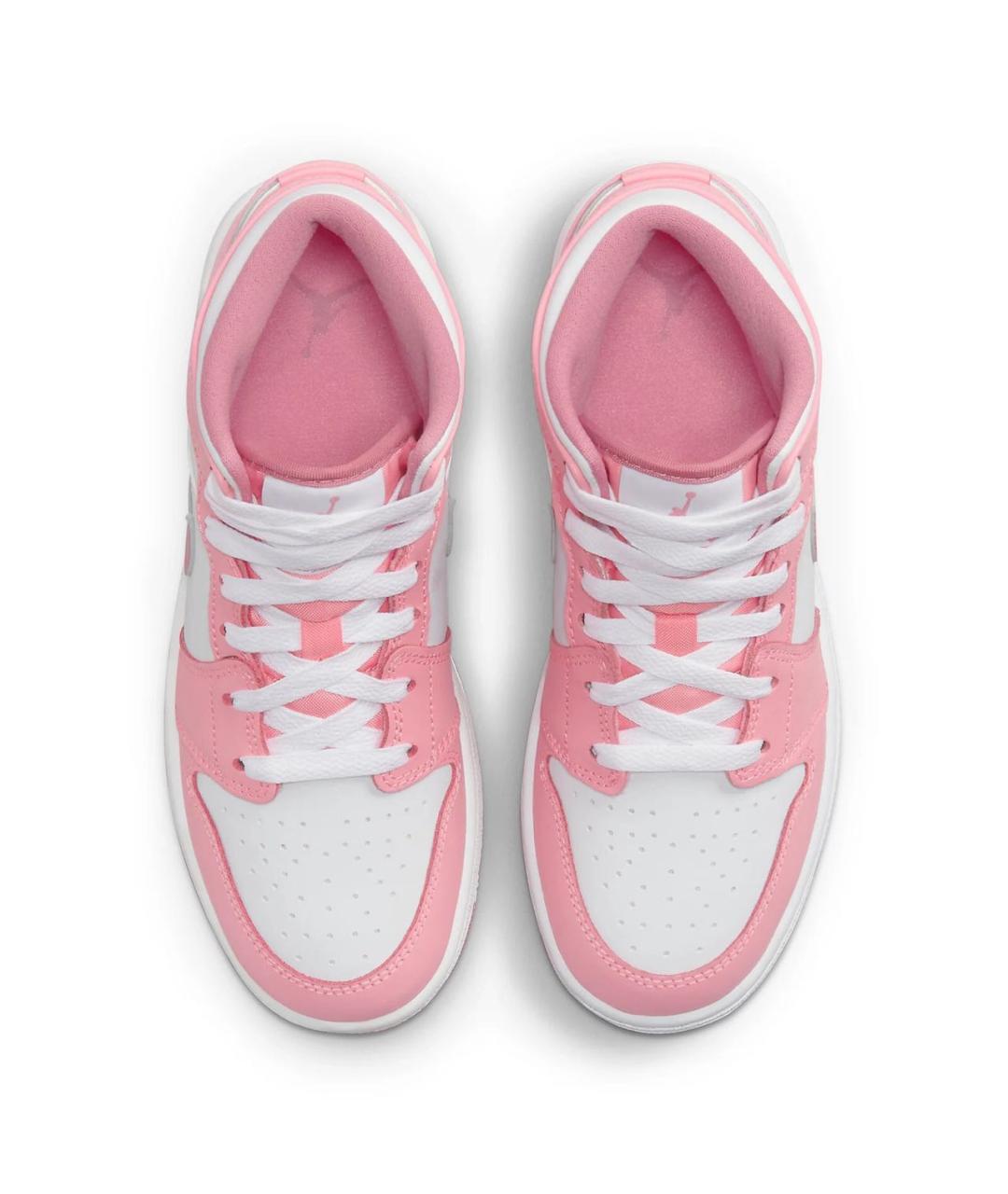 JORDAN Розовые кожаные кроссовки, фото 7