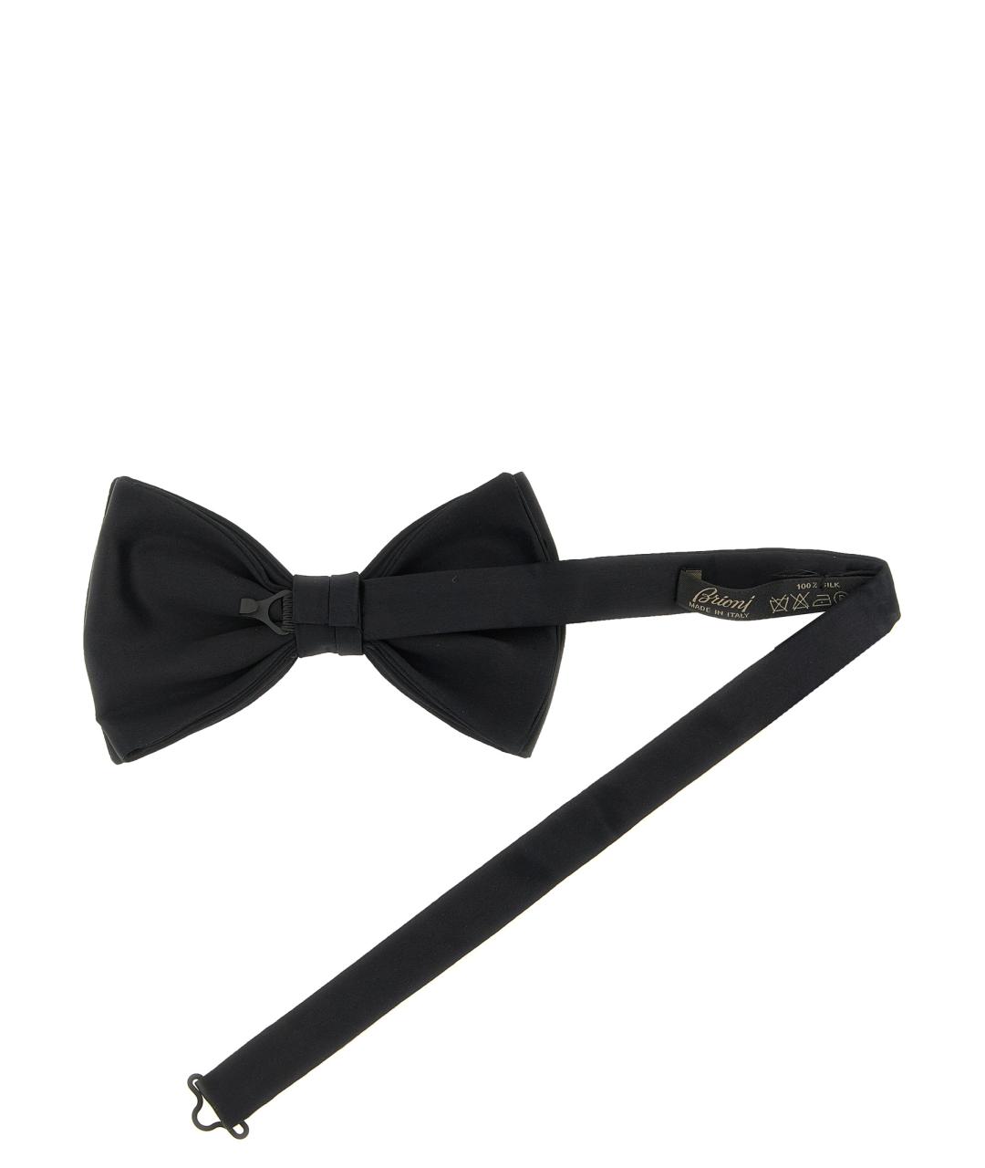 BRIONI Черная шелковая бабочка, фото 2
