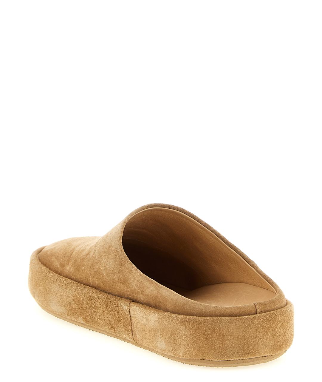 MARSELL Бежевые кожаные сандалии, фото 3