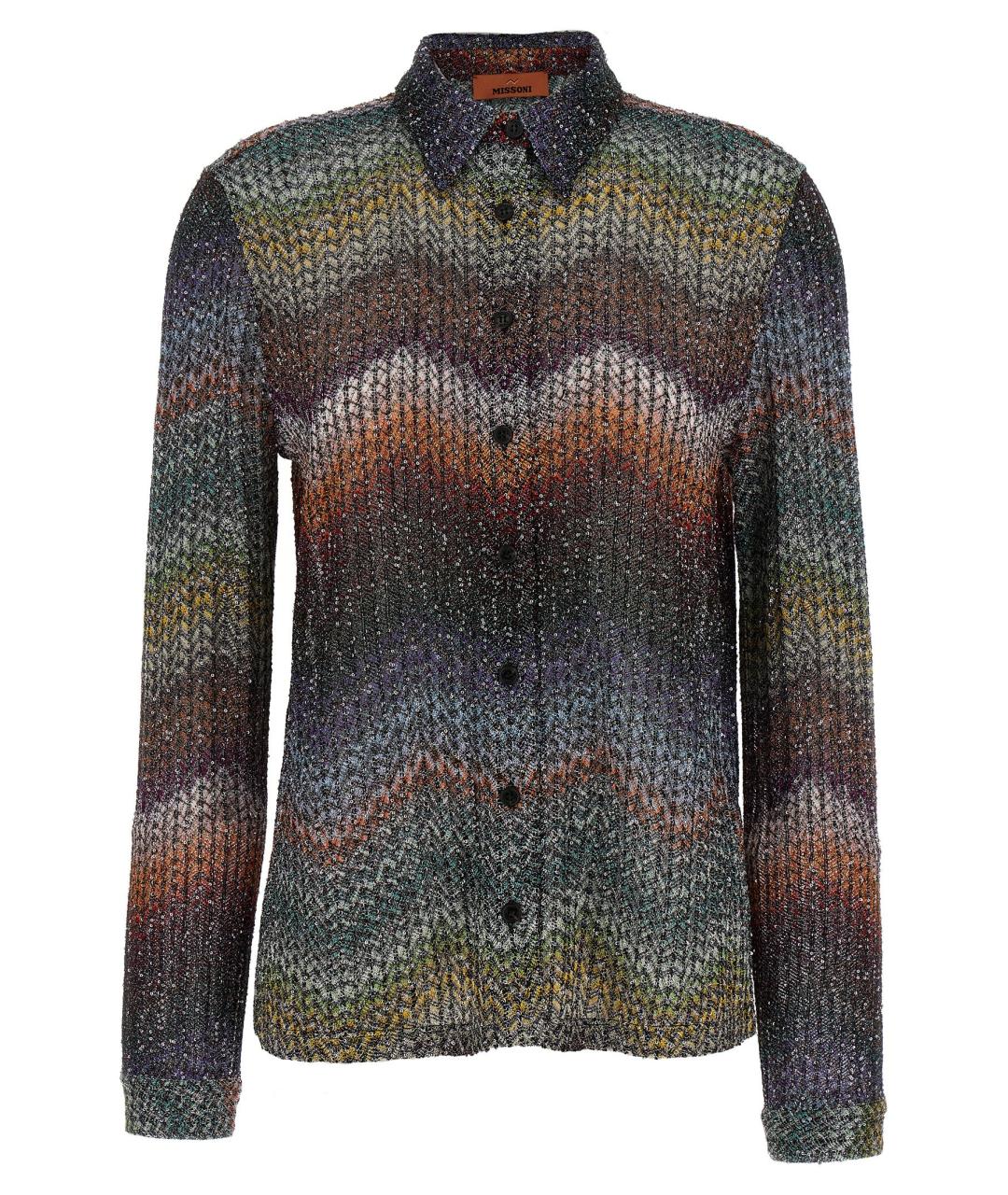 MISSONI Мульти вискозная рубашка, фото 1