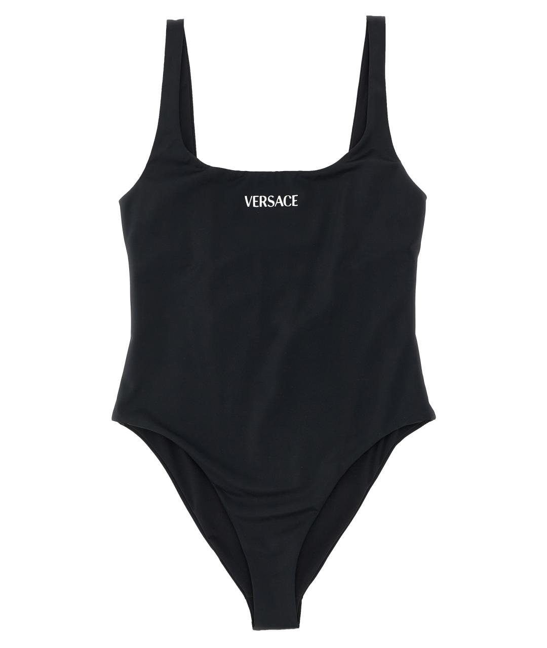 VERSACE Черный полиамидовый купальник, фото 1
