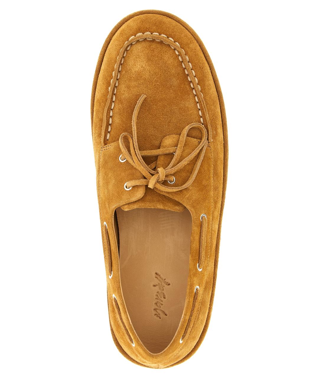 MARSELL Коричневые замшевые лоферы, фото 4