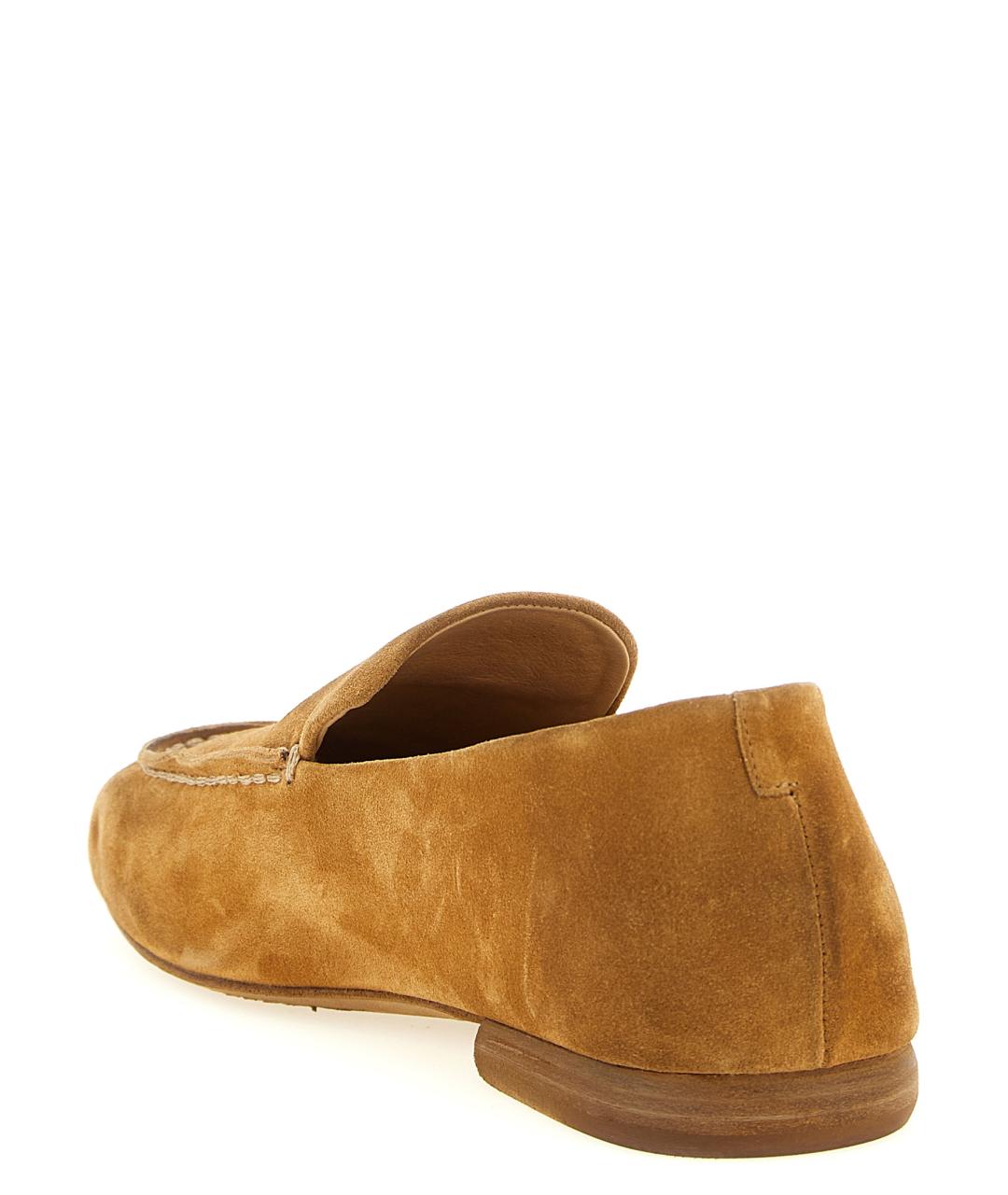 MARSELL Коричневые замшевые лоферы, фото 3