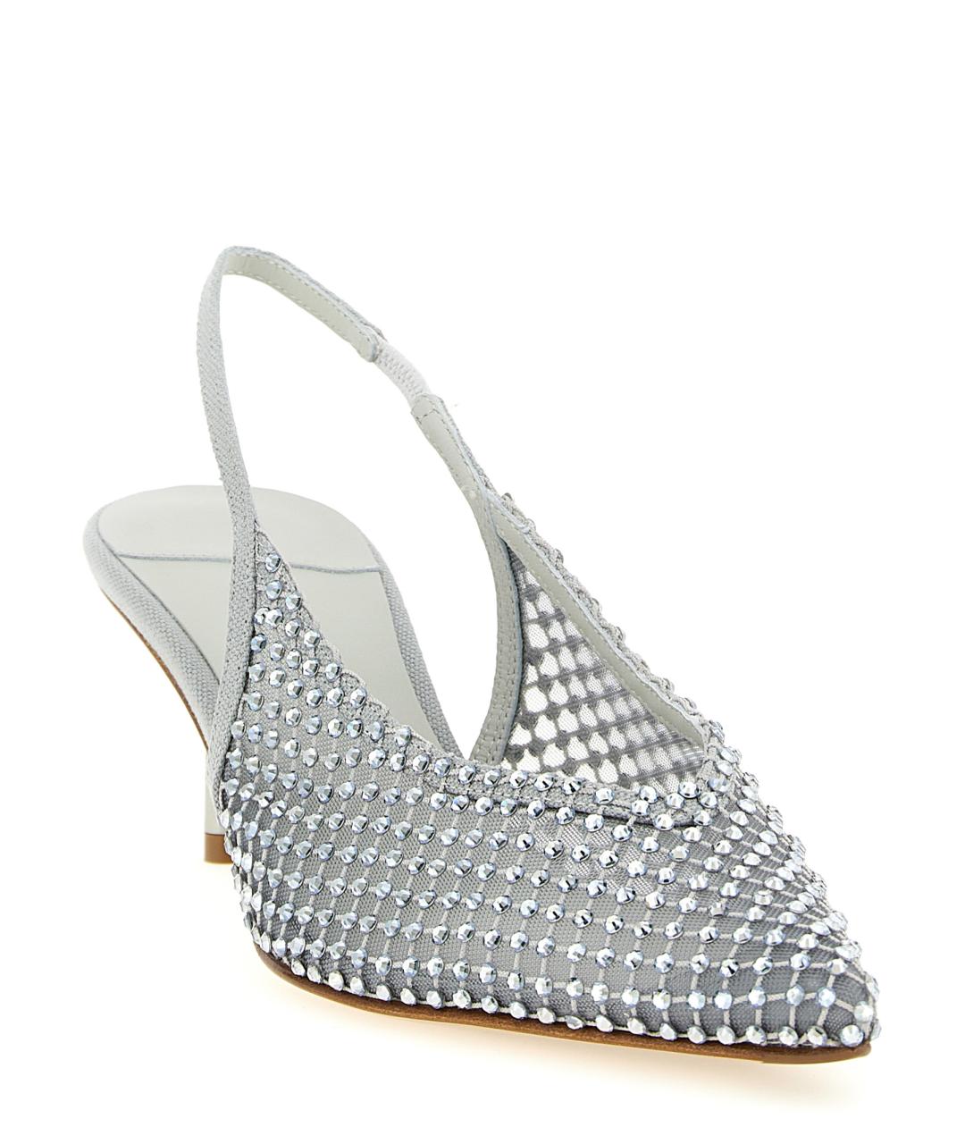 LE SILLA Серые текстильные туфли, фото 2