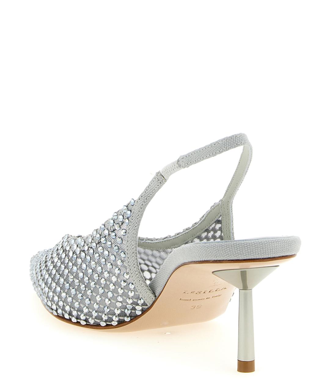 LE SILLA Серые текстильные туфли, фото 3