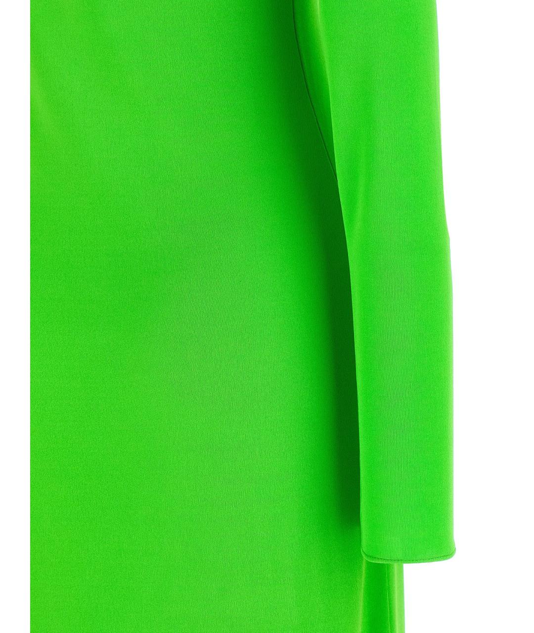 TOM FORD Зеленые вискозное вечернее платье, фото 4