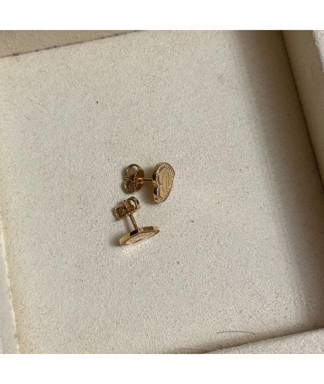 TIFFANY&CO Золотые серьги из желтого золота, фото 4