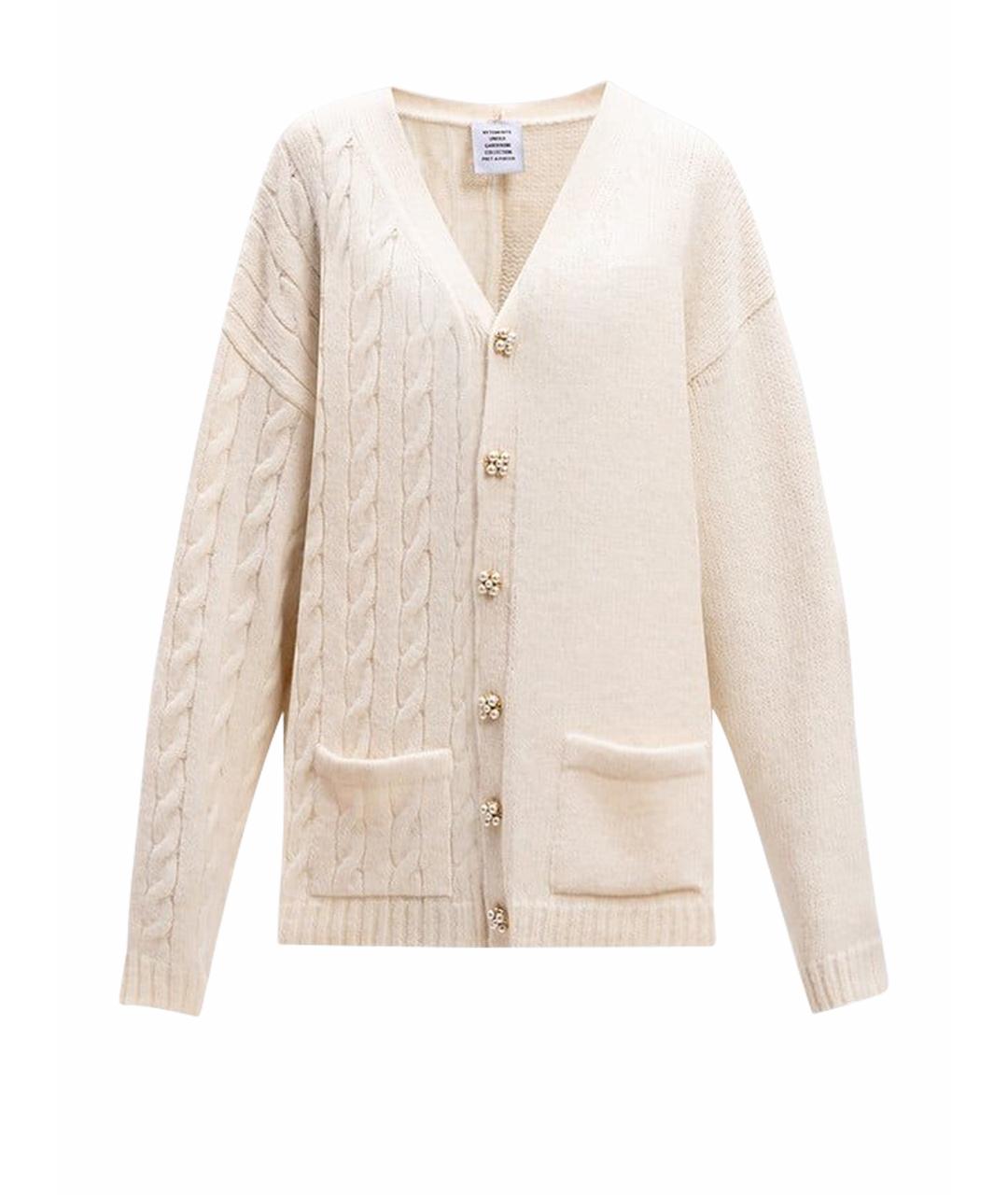 VETEMENTS Шерстяной кардиган, фото 1