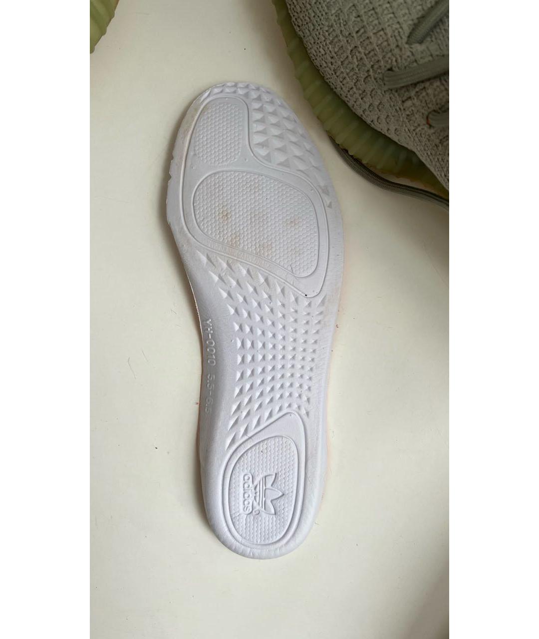 ADIDAS YEEZY Серые текстильные кроссовки, фото 6