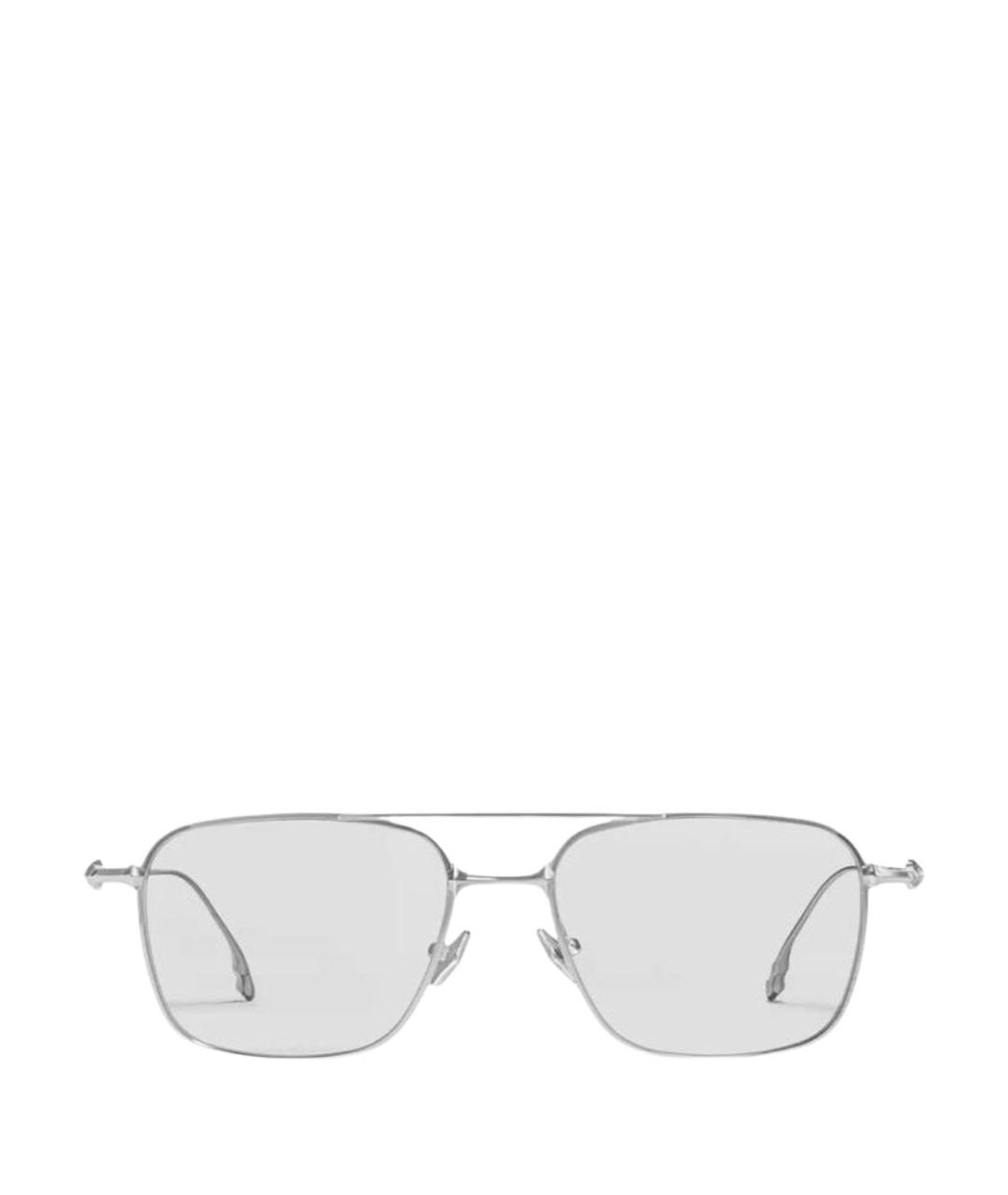 GENTLE MONSTER Серебряные металлические солнцезащитные очки, фото 1