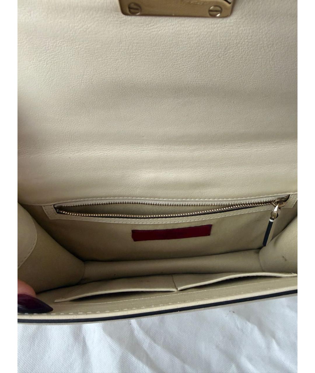 VALENTINO Кожаная сумка через плечо, фото 4