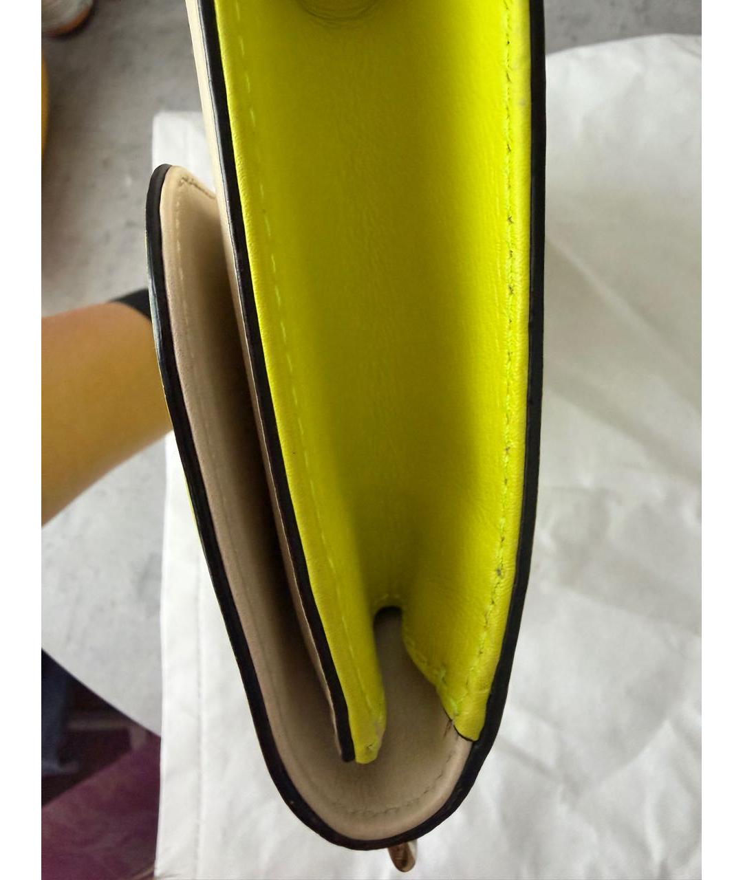 VALENTINO Кожаная сумка через плечо, фото 5