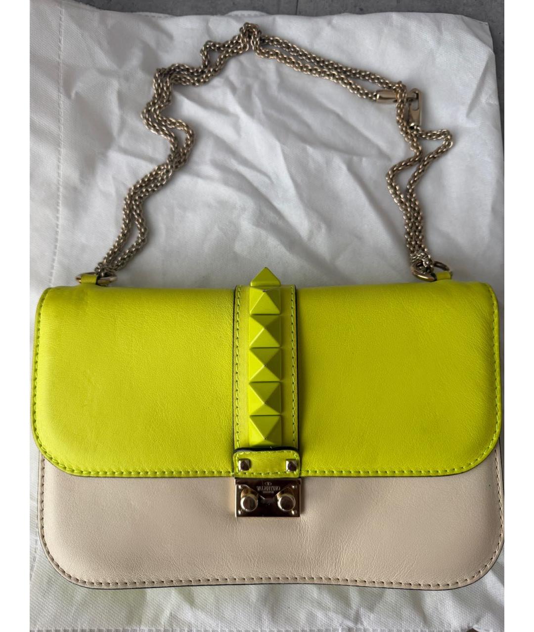 VALENTINO Кожаная сумка через плечо, фото 8