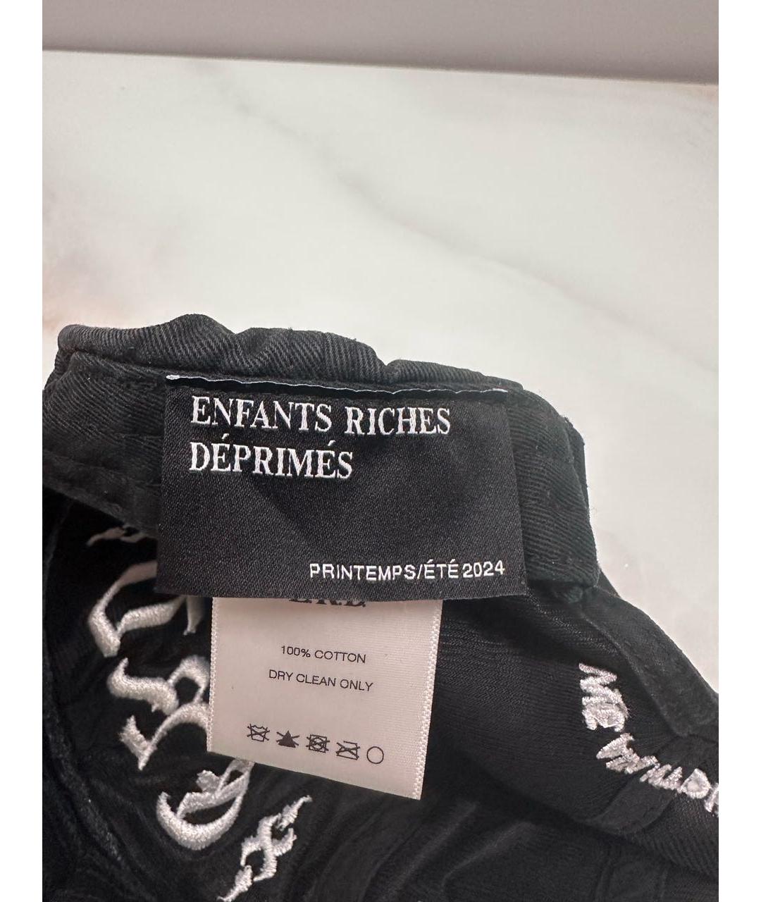 Enfants Riches Déprimés Черная хлопковая кепка/бейсболка, фото 5