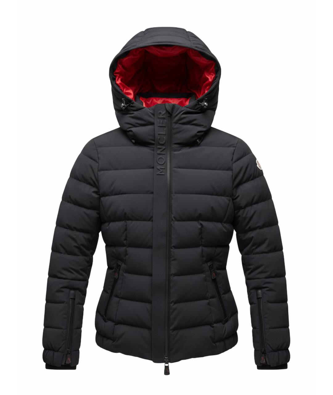 MONCLER GRENOBLE Черная полиамидовая куртка, фото 1