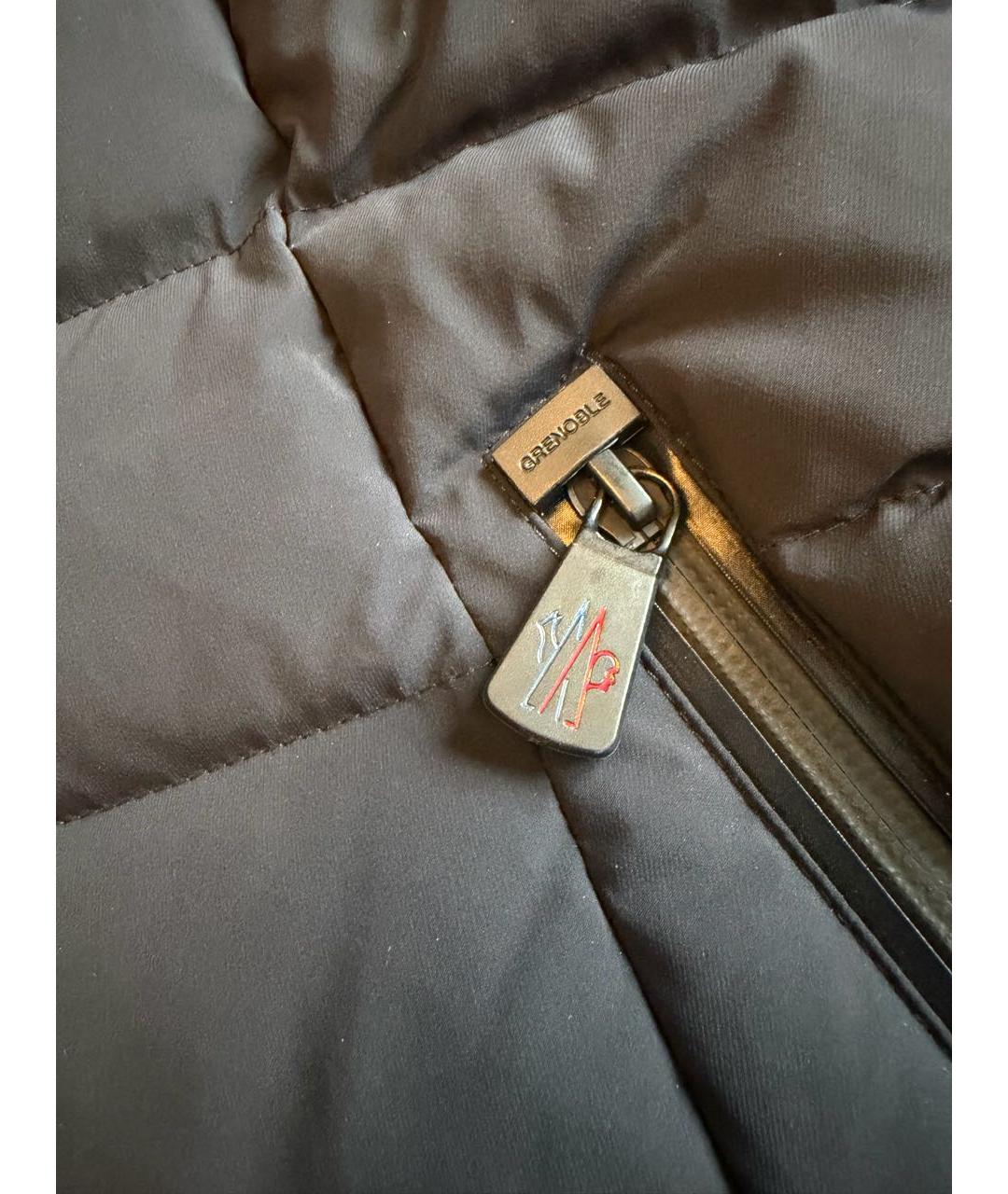 MONCLER GRENOBLE Черная полиамидовая куртка, фото 3
