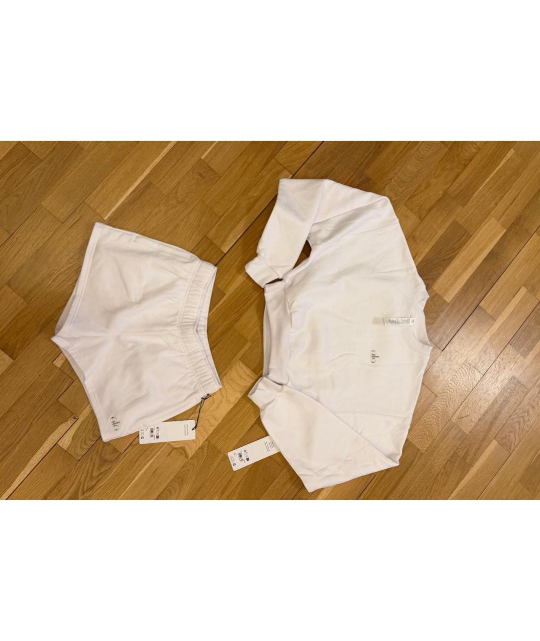 ALO YOGA Белый костюм с юбками, фото 7