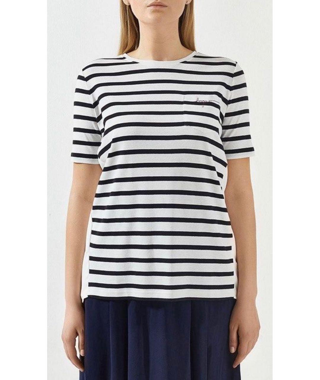 BOGNER Синяя хлопковая футболка, фото 2