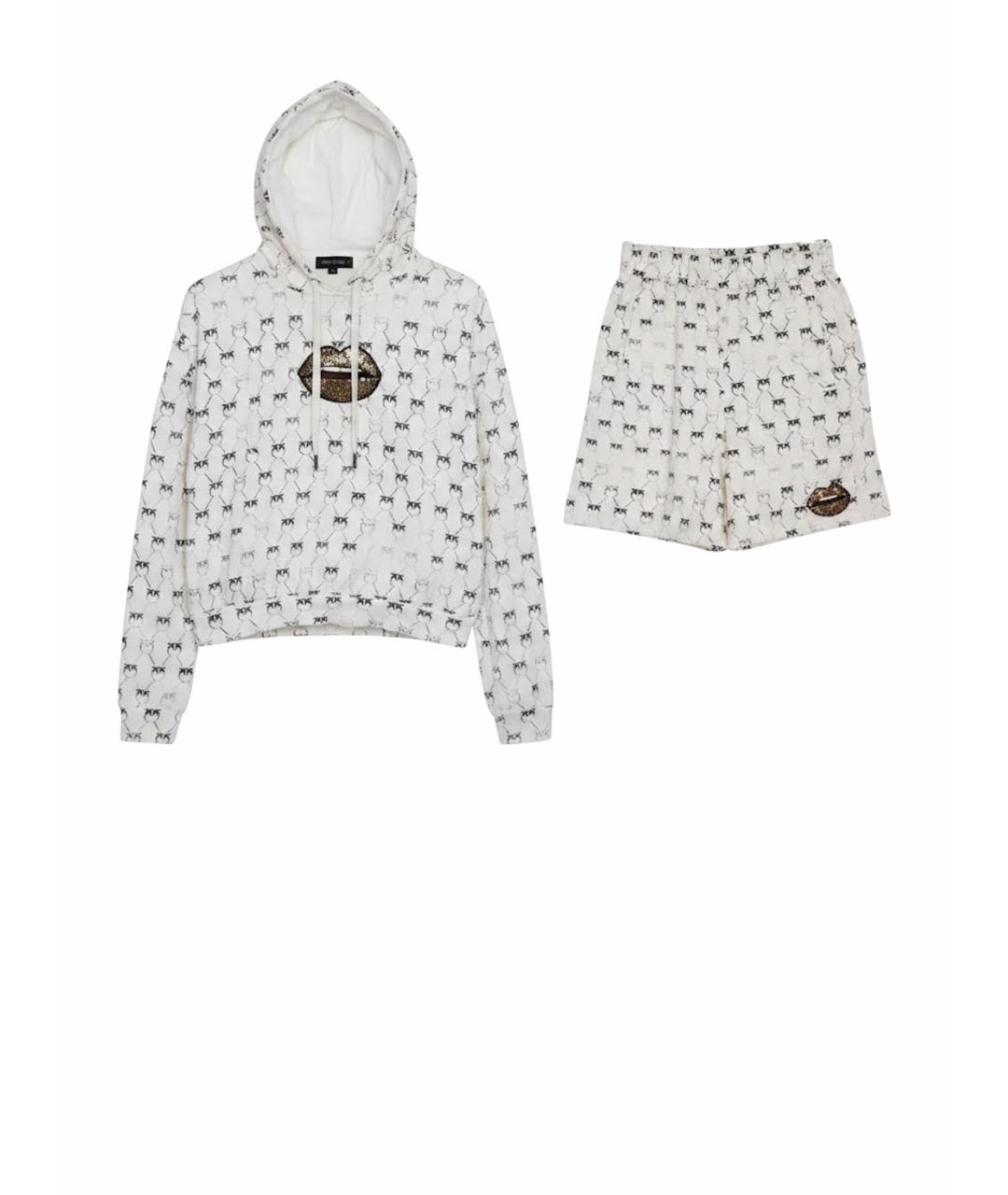 PINKO Белый хлопковый спортивные костюмы, фото 1