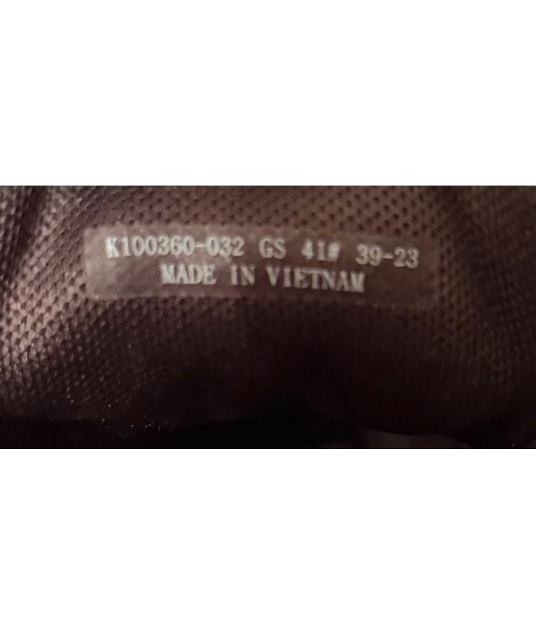 Camper Черные кожаные низкие ботинки, фото 6