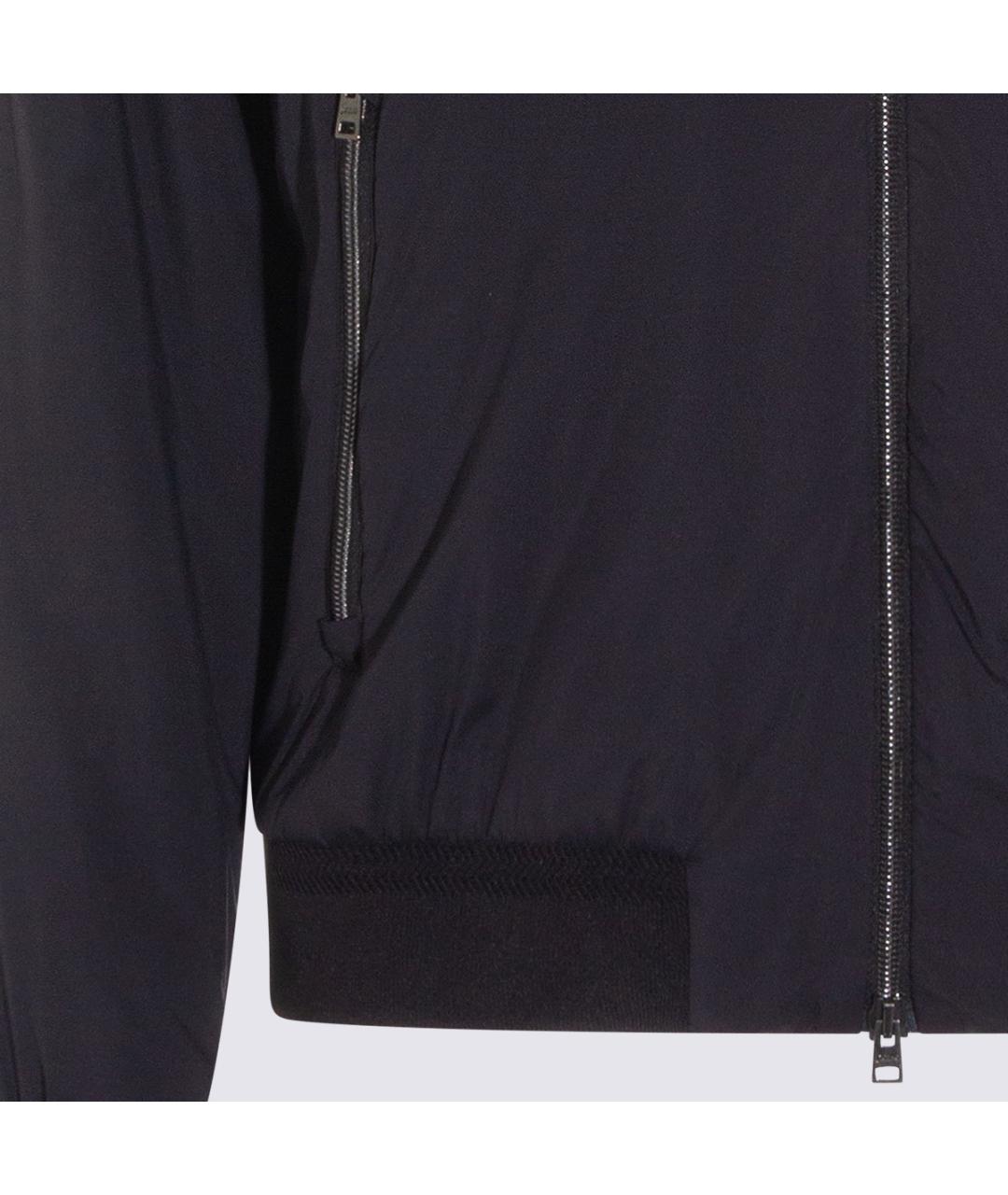 HERNO Черная полиамидовая куртка, фото 3