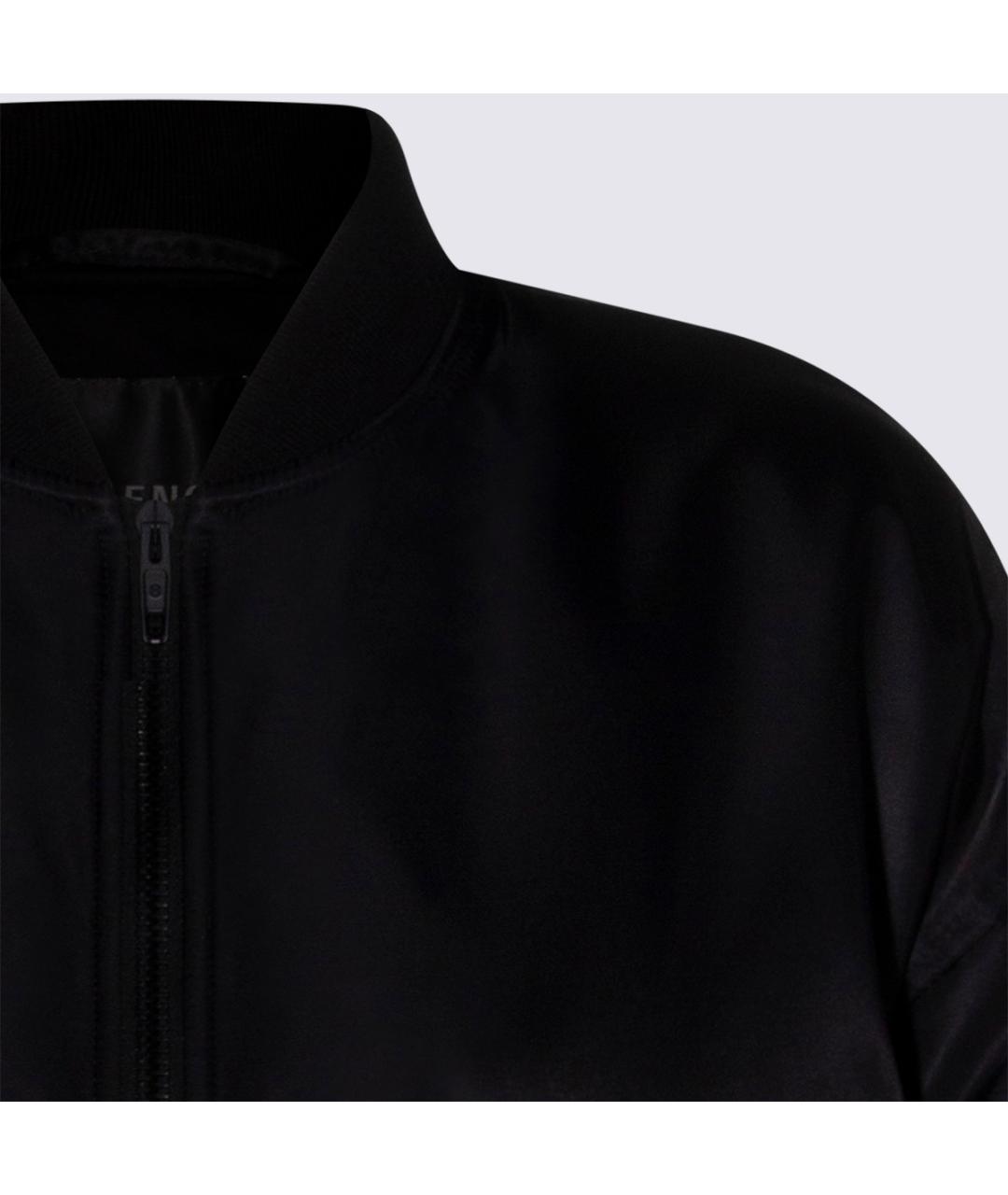 BALENCIAGA Черная синтетическая куртка, фото 3