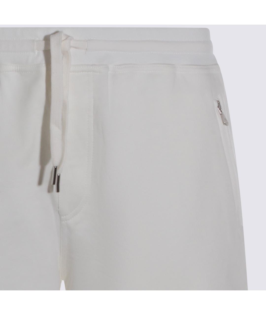 BRUNELLO CUCINELLI Бежевые хлопковые шорты, фото 3