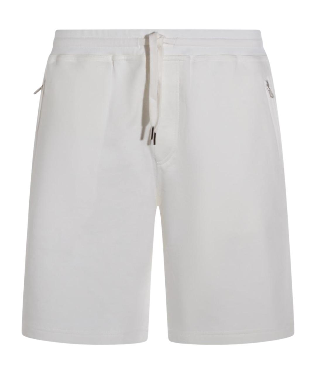 BRUNELLO CUCINELLI Бежевые хлопковые шорты, фото 1