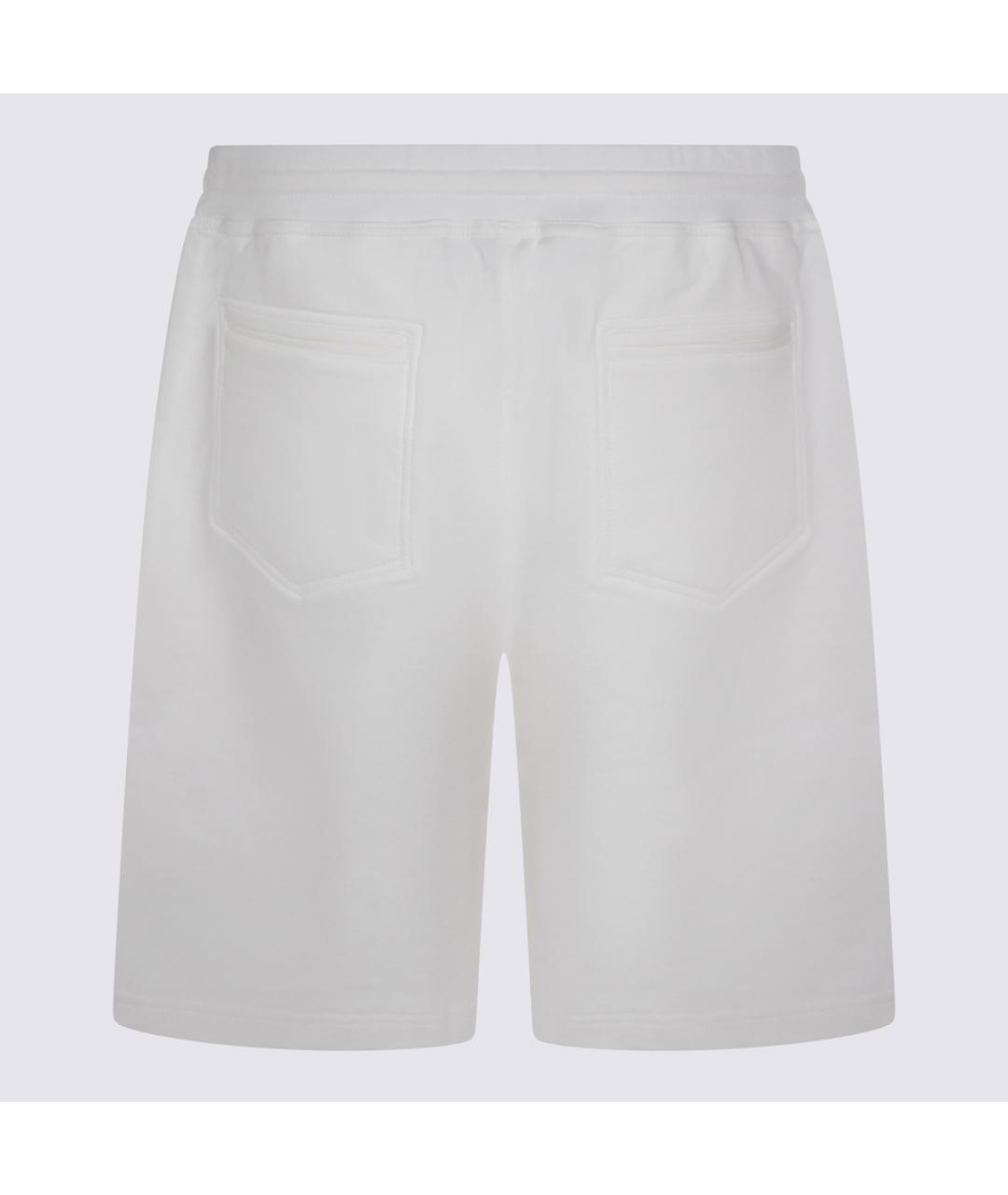 BRUNELLO CUCINELLI Бежевые хлопковые шорты, фото 2