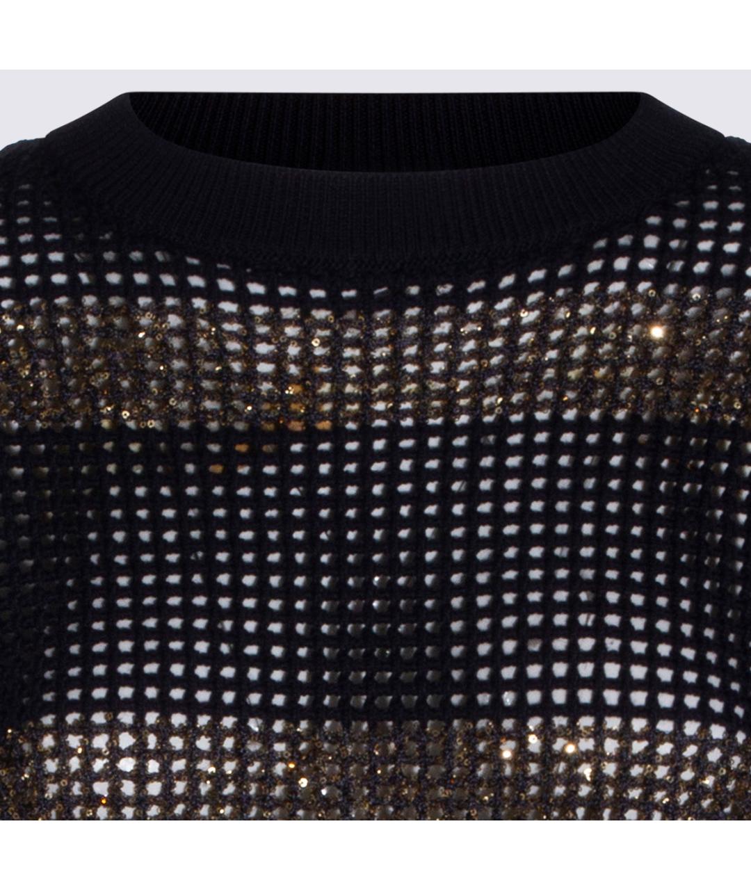 BRUNELLO CUCINELLI Мульти хлопковый джемпер / свитер, фото 4