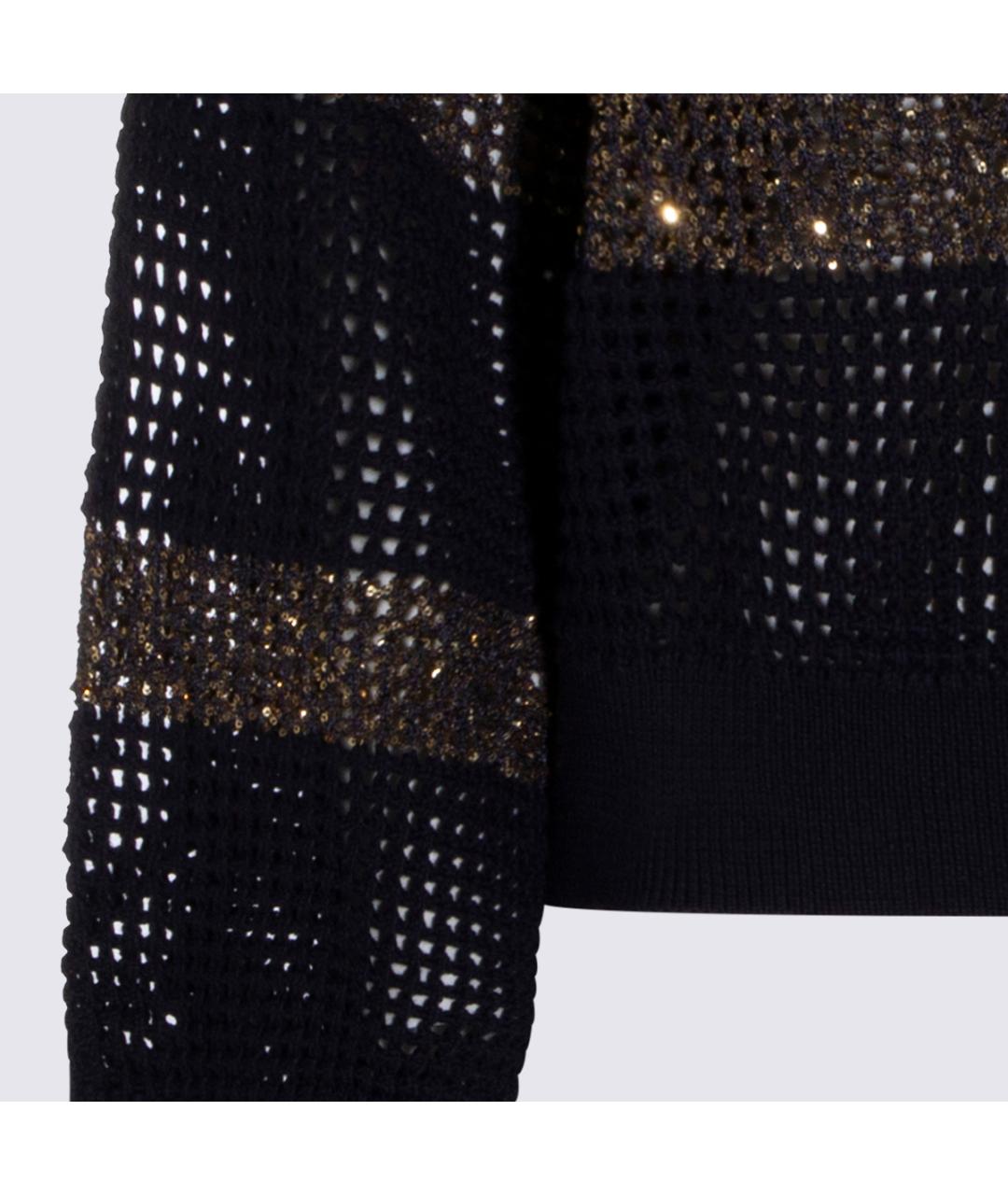 BRUNELLO CUCINELLI Мульти хлопковый джемпер / свитер, фото 3