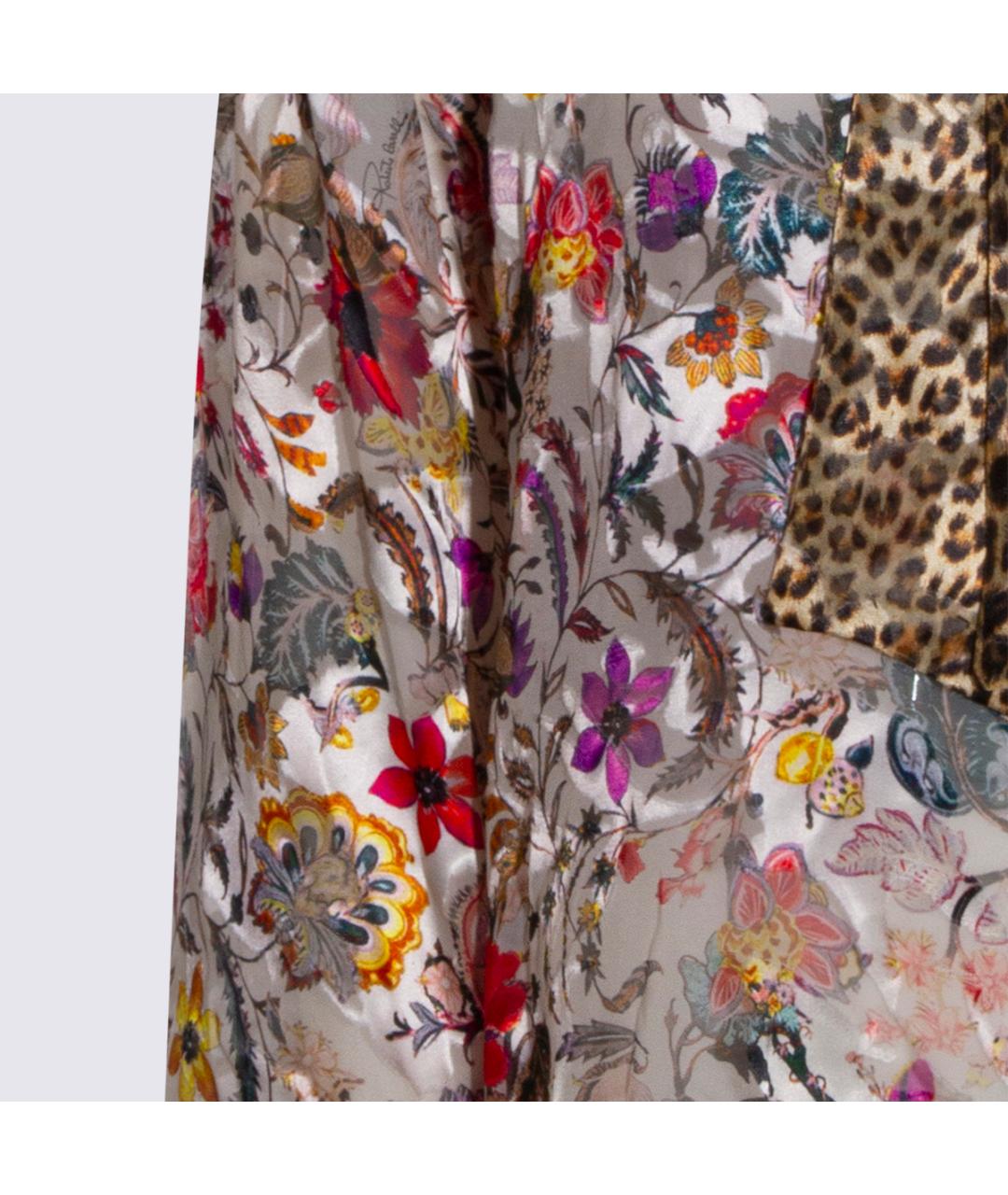 ROBERTO CAVALLI Мульти вискозная рубашка, фото 4