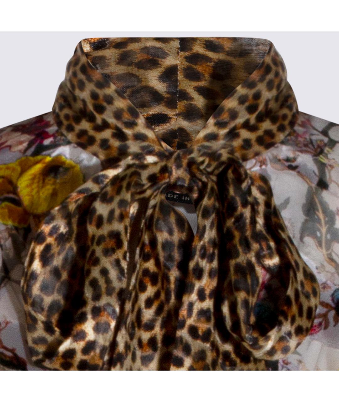 ROBERTO CAVALLI Мульти вискозная рубашка, фото 3