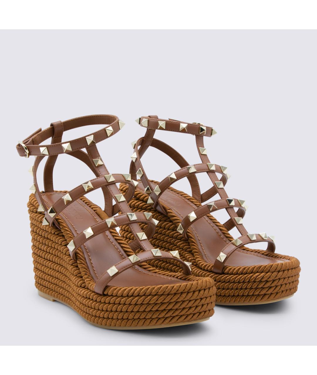 VALENTINO Кожаные босоножки, фото 2