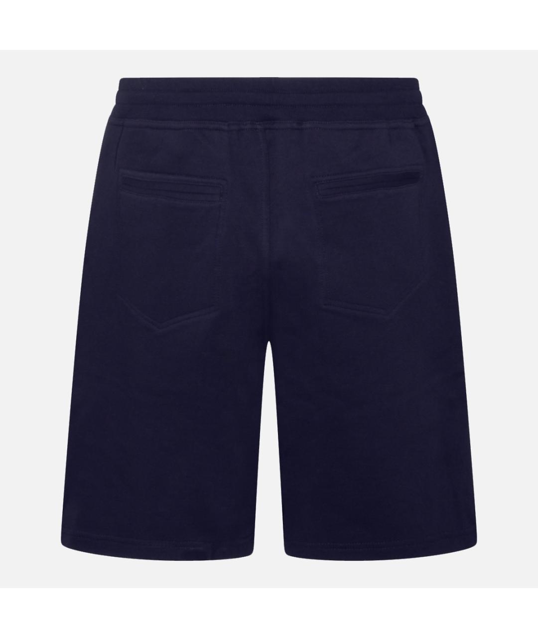 BRUNELLO CUCINELLI Синие хлопковые шорты, фото 2
