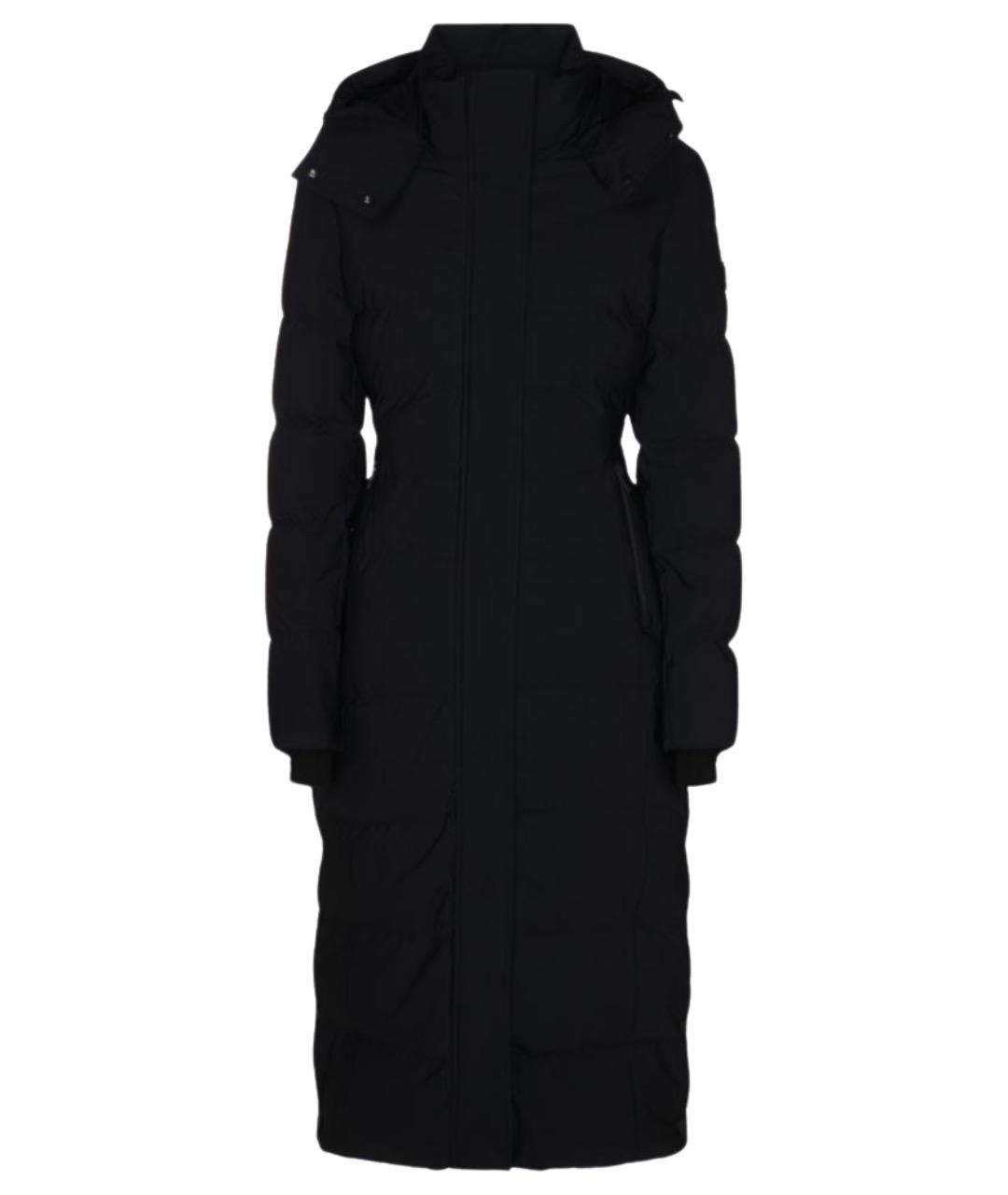 MOOSE KNUCKLES Черный полиамидовый пуховик, фото 1