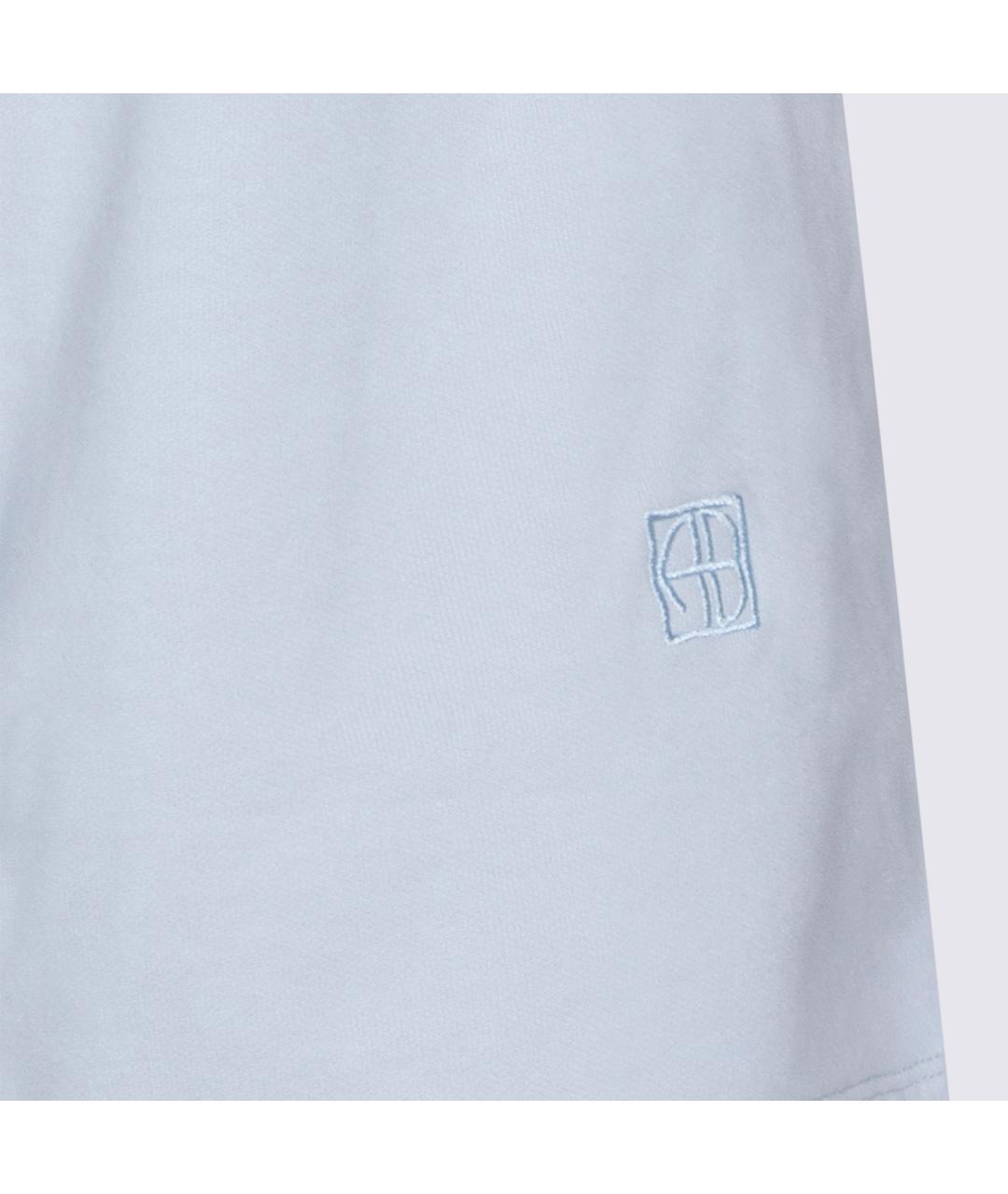 ANINE BING Голубые хлопковые шорты, фото 3