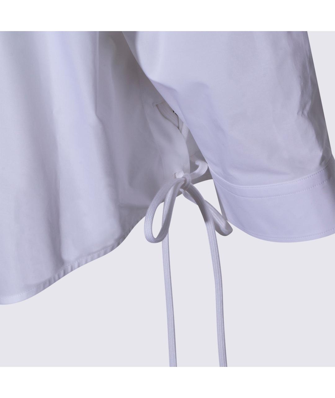 BALENCIAGA Белая хлопковая рубашка, фото 3