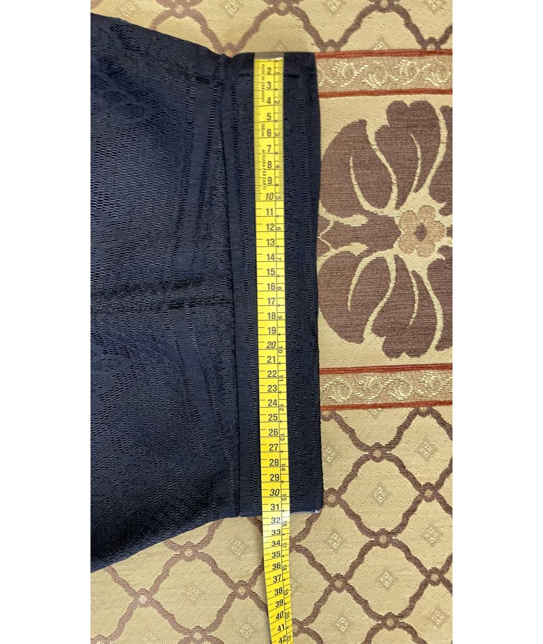 MAJE Черные полиэстеровые шорты, фото 5