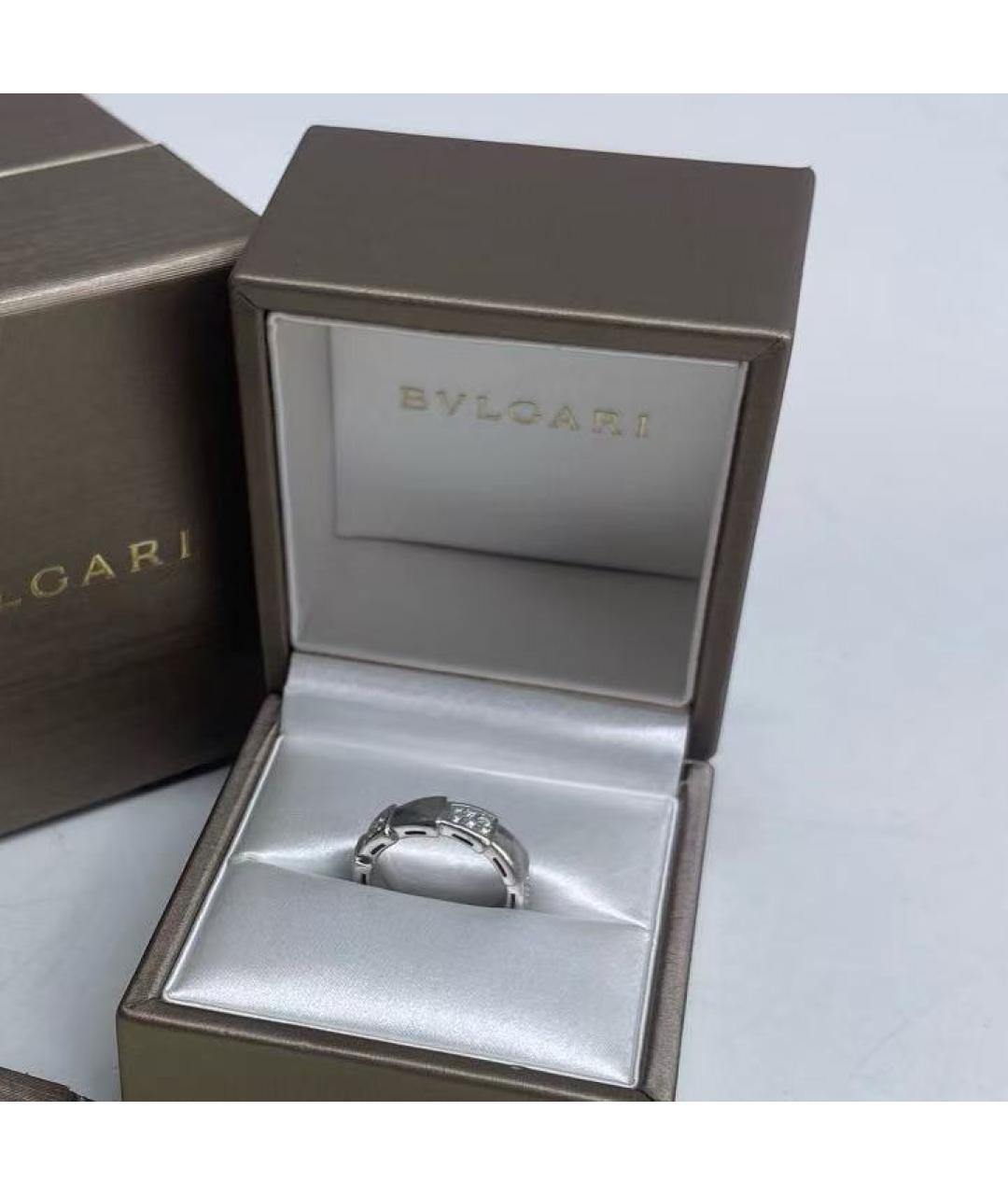 BVLGARI Серебряное кольцо из белого золота, фото 7