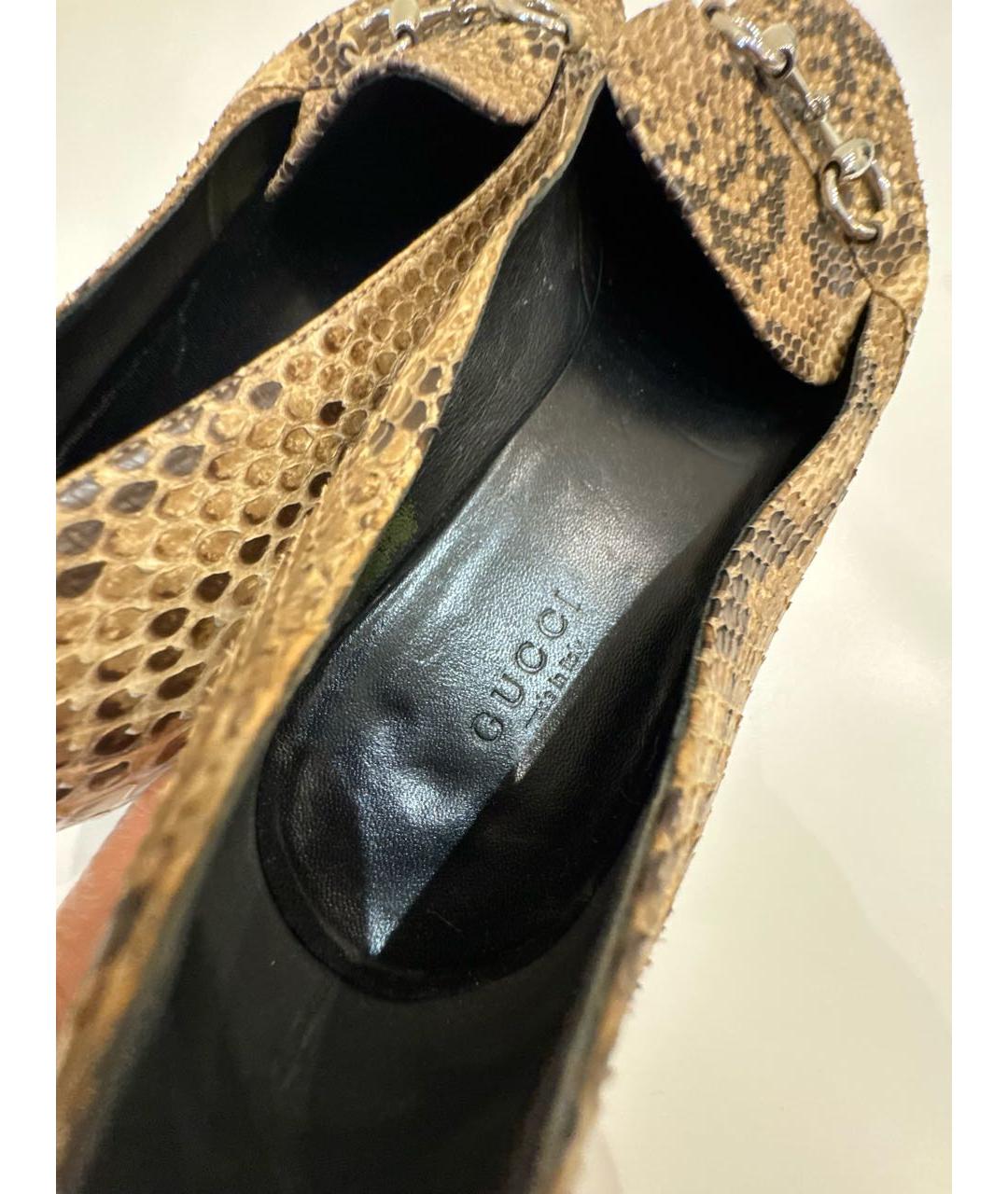 GUCCI Мульти лоферы из экзотической кожи, фото 5