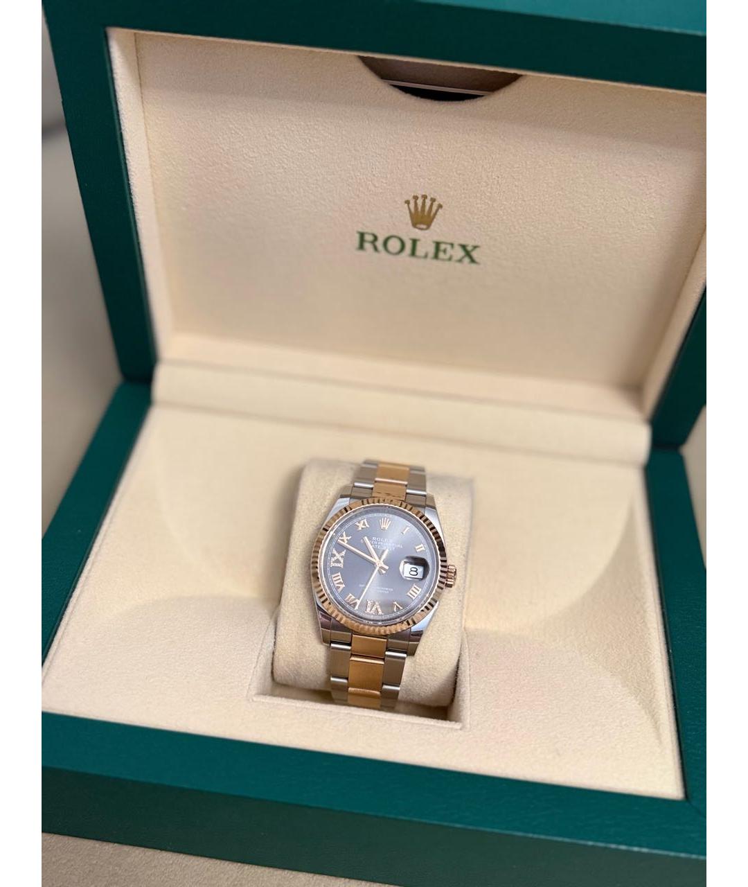 ROLEX Мульти часы из розового золота, фото 5