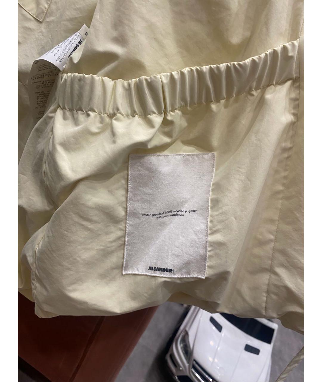 JIL SANDER Желтый пуховик, фото 4