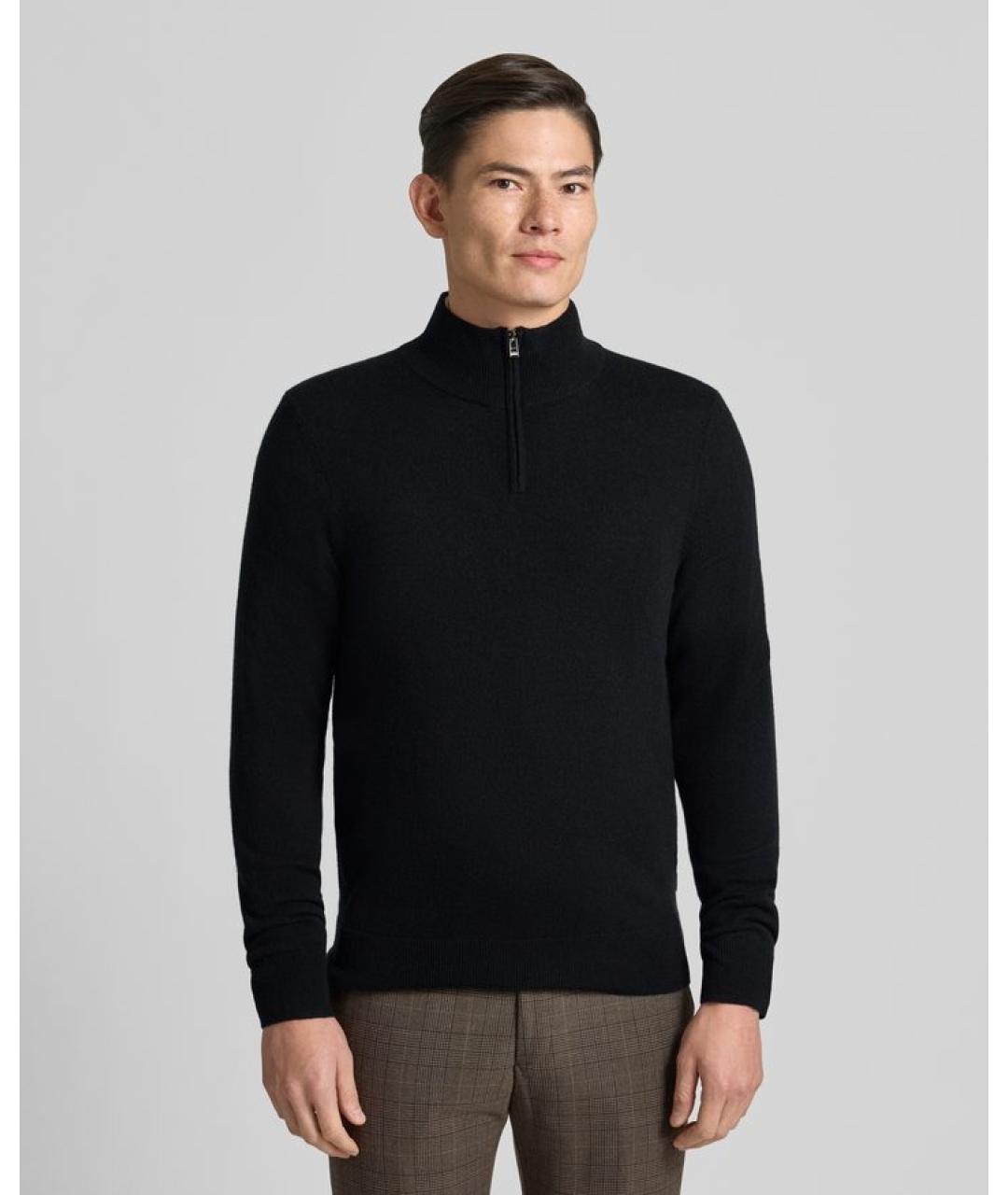 HUGO Черный шерстяной джемпер / свитер, фото 5