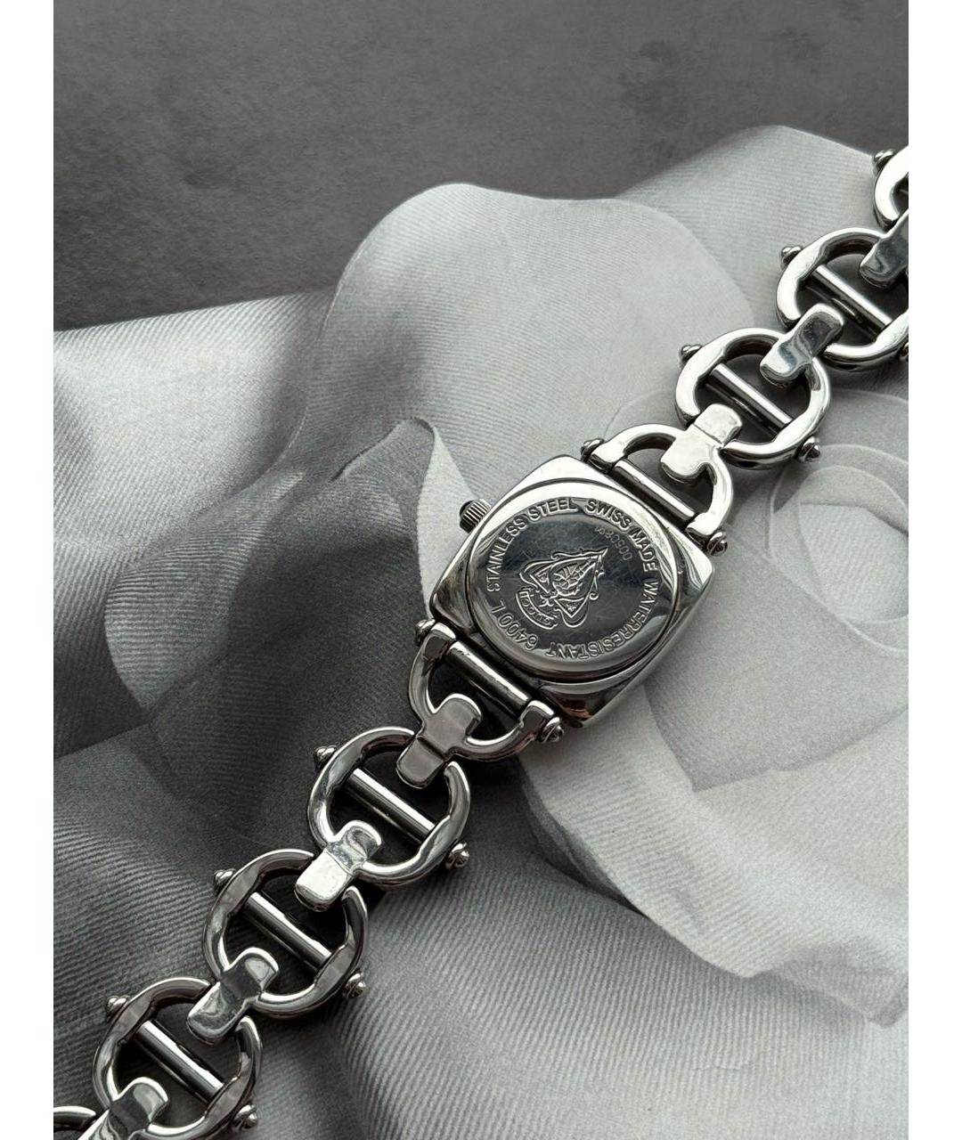 GUCCI Серебряные стальные часы, фото 2